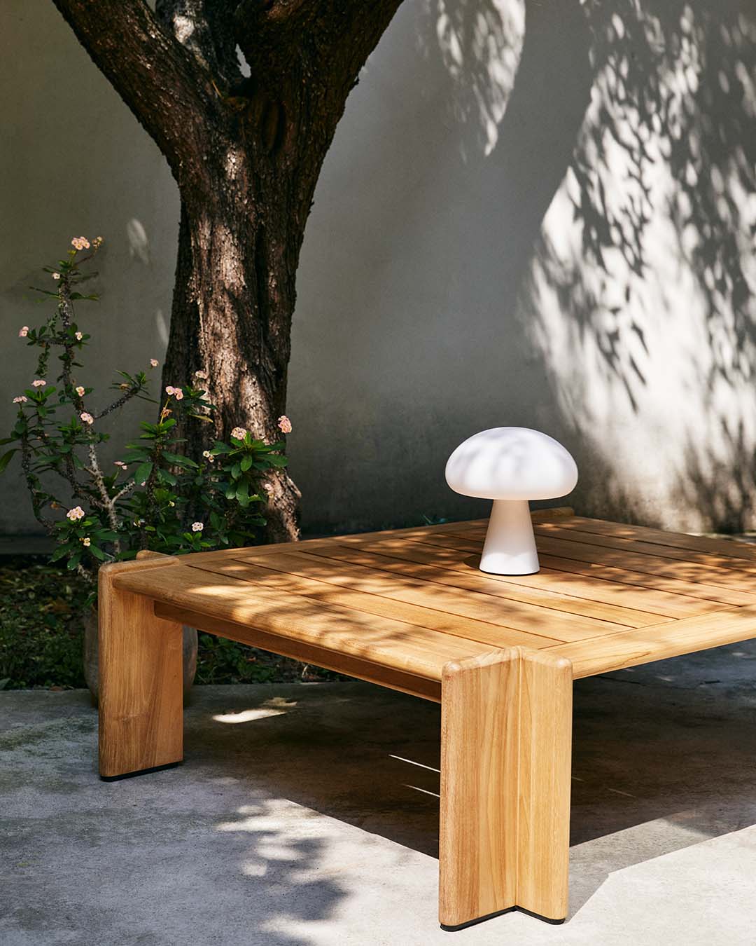 Gartenkaffee Tisch ATMOSFERA Teakholz