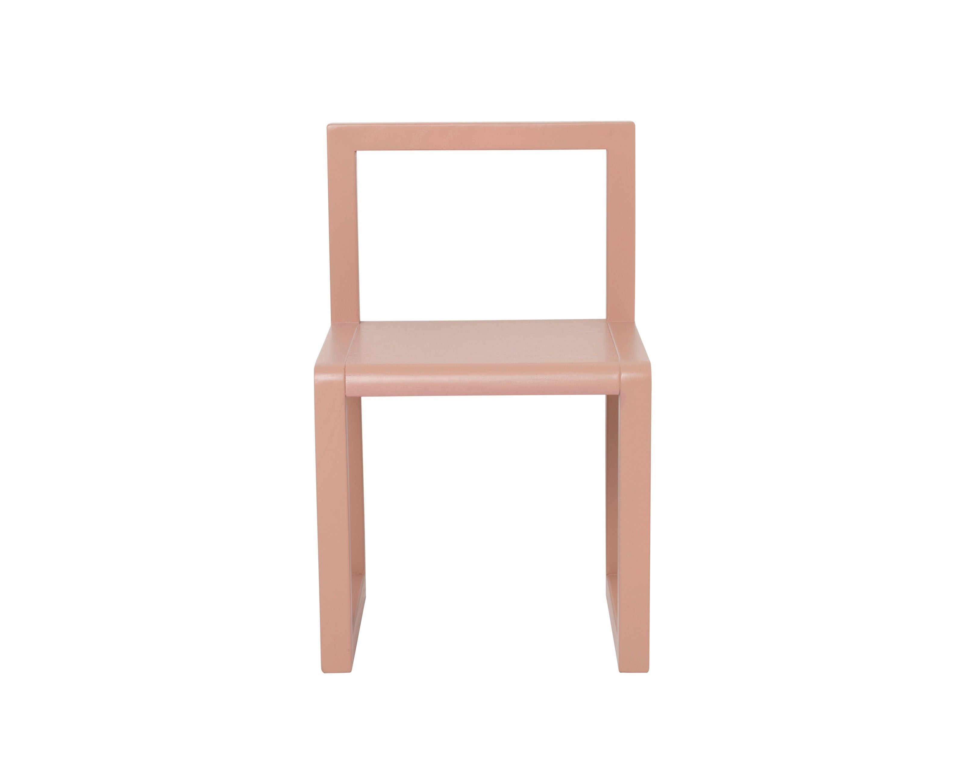 Krzesło dziecięce LITTLE ARCHITECT jasnoróżowy