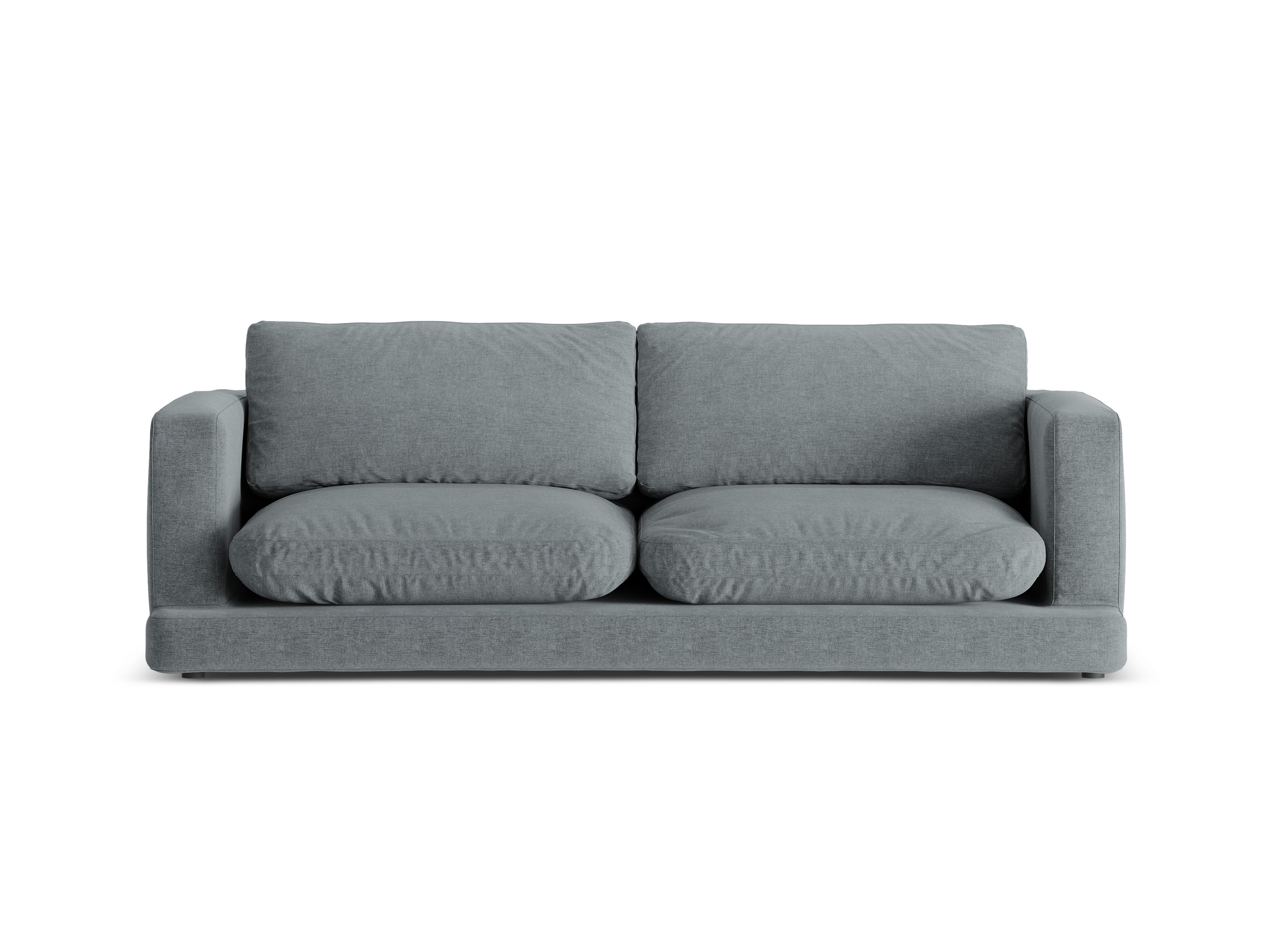 Sofa 3-osobowa DAPHNE ciemnoszary szenil
