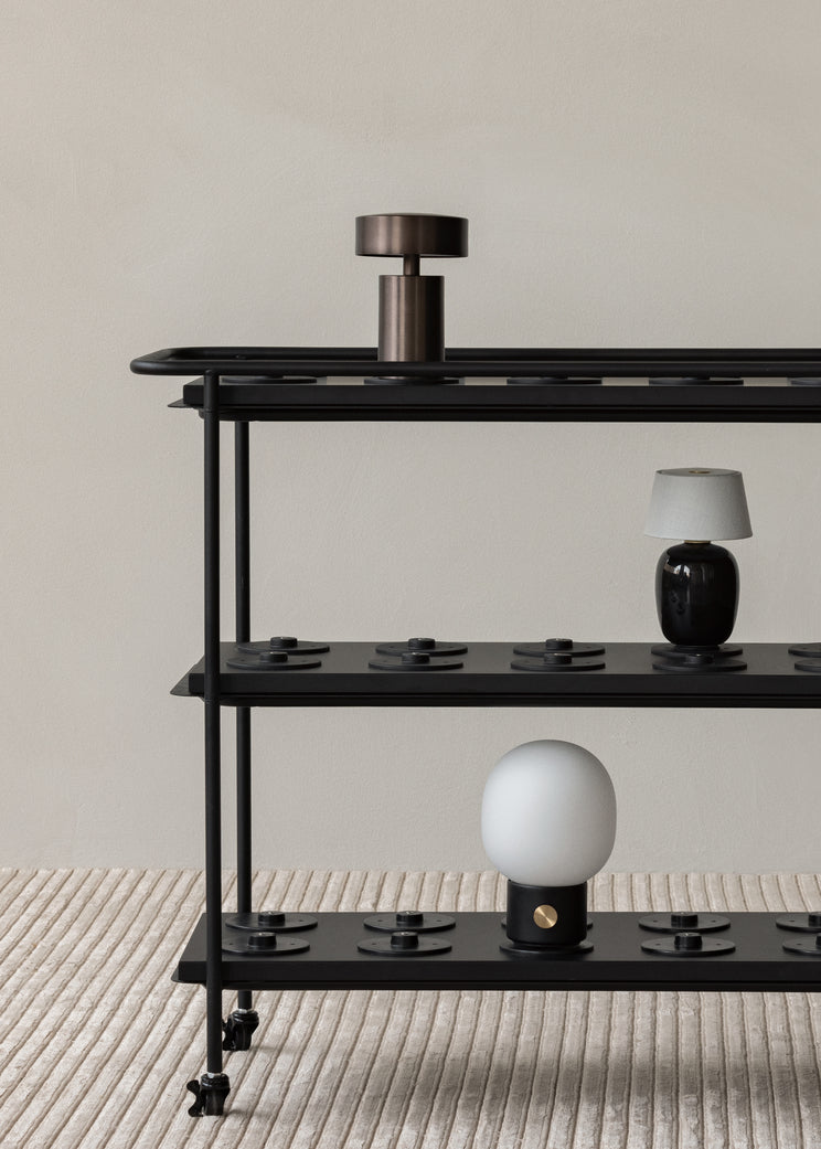 Portable Lamp COLUMN brown aluminum