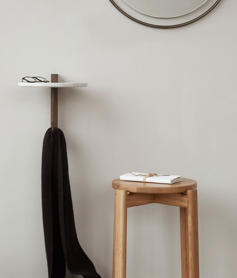 PASSAGE stool oak wood
