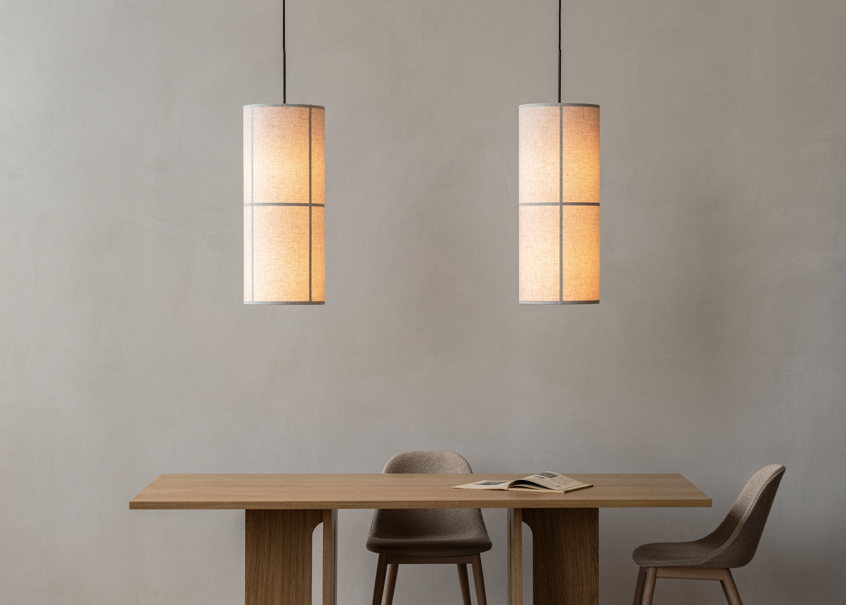 Lampa wisząca HASHIRA len
