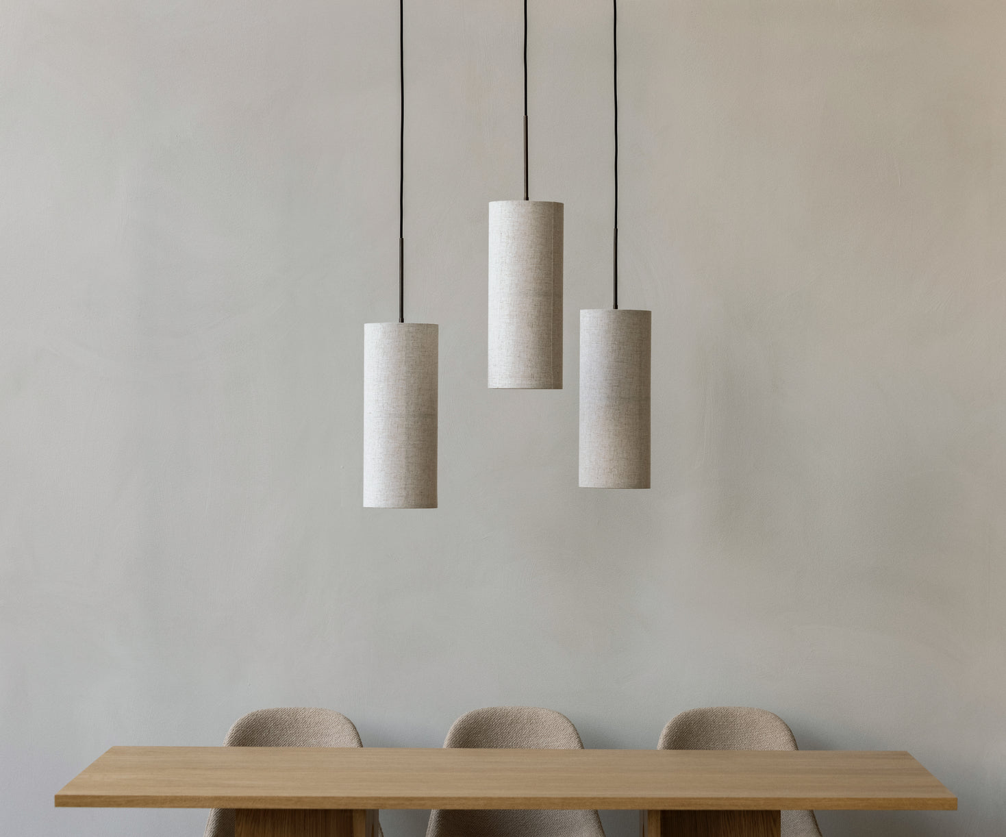 Lampa wisząca HASHIRA len