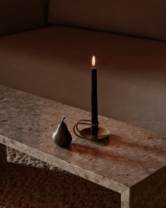 PLINTH BRIDGE coffee table black marble