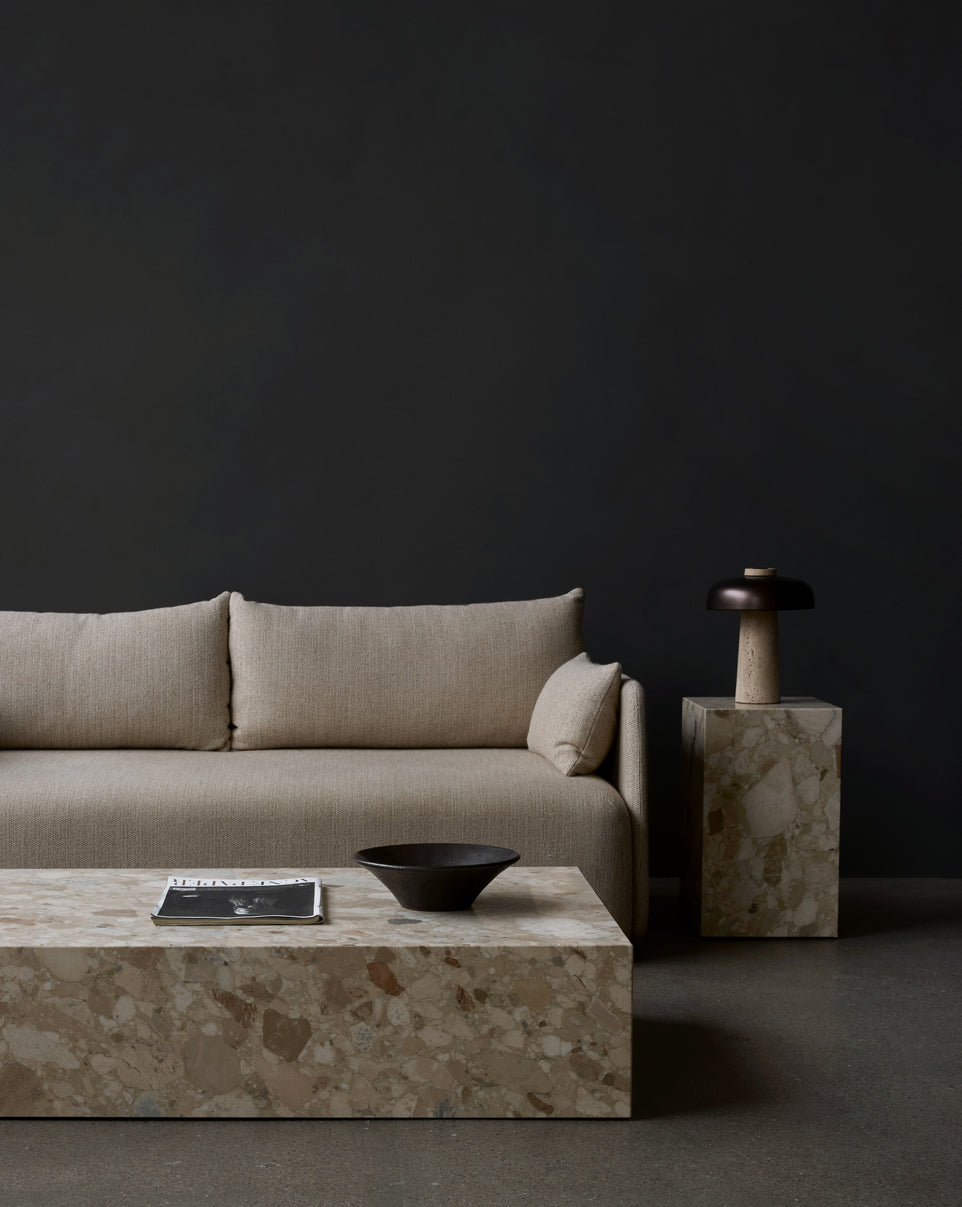 Sofa 3-sitzig OFFSET creme