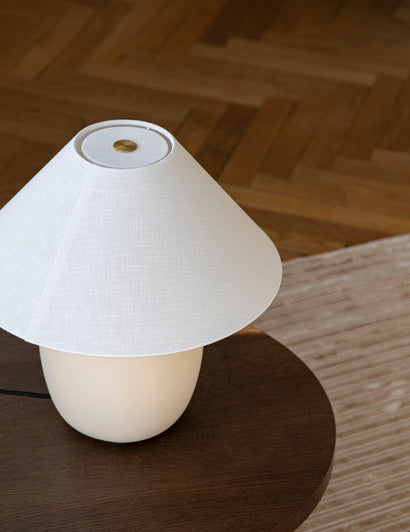 TORSO Table Lamp White Ceramic