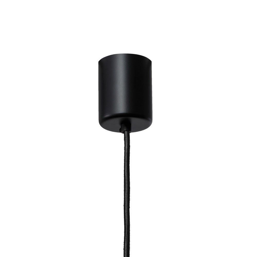 Lampa wisząca MERIDA czarny z czarnym wykończeniem