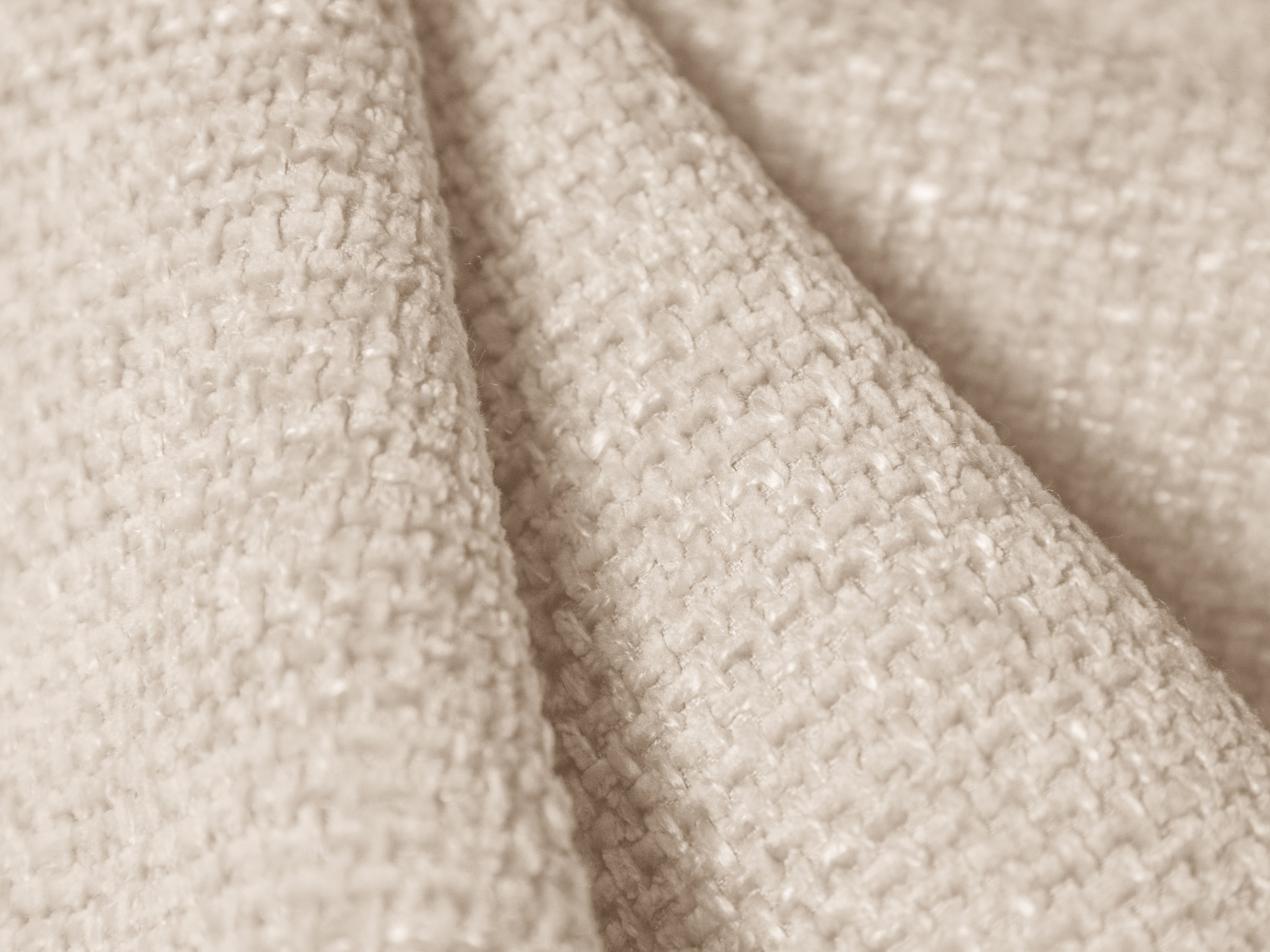 MILEY Modular Sofa - Left-Side Module in Light Beige Silky Chenille