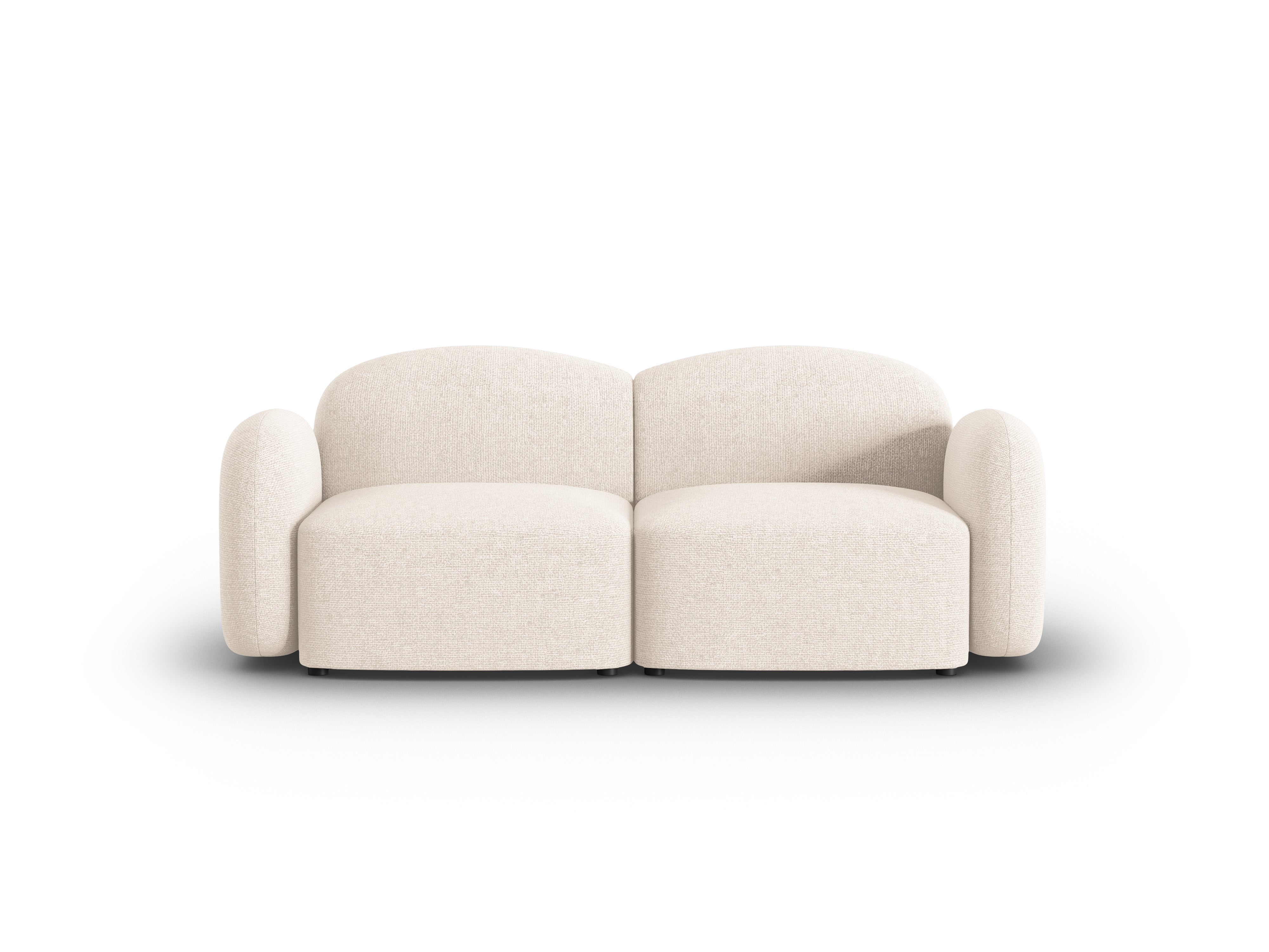 Sofa 2-osobowa BLAIR szenil jasnobeżowy melanż Micadoni Eye on Design