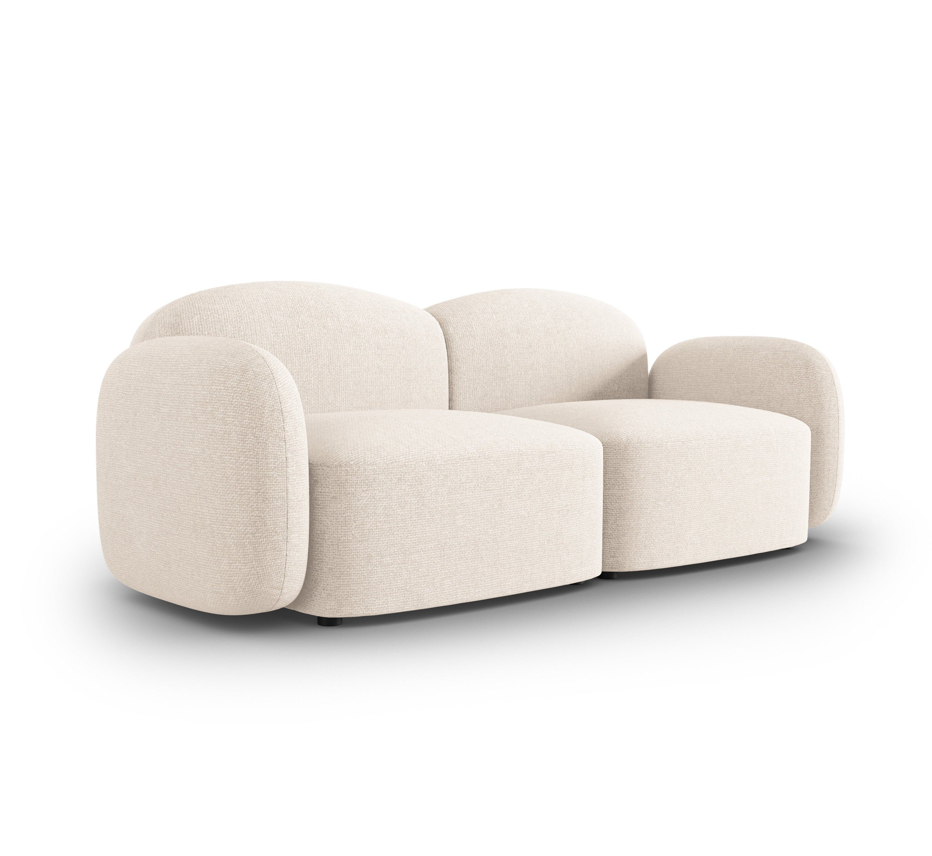 Sofa 2-osobowa BLAIR szenil jasnobeżowy melanż Micadoni Eye on Design