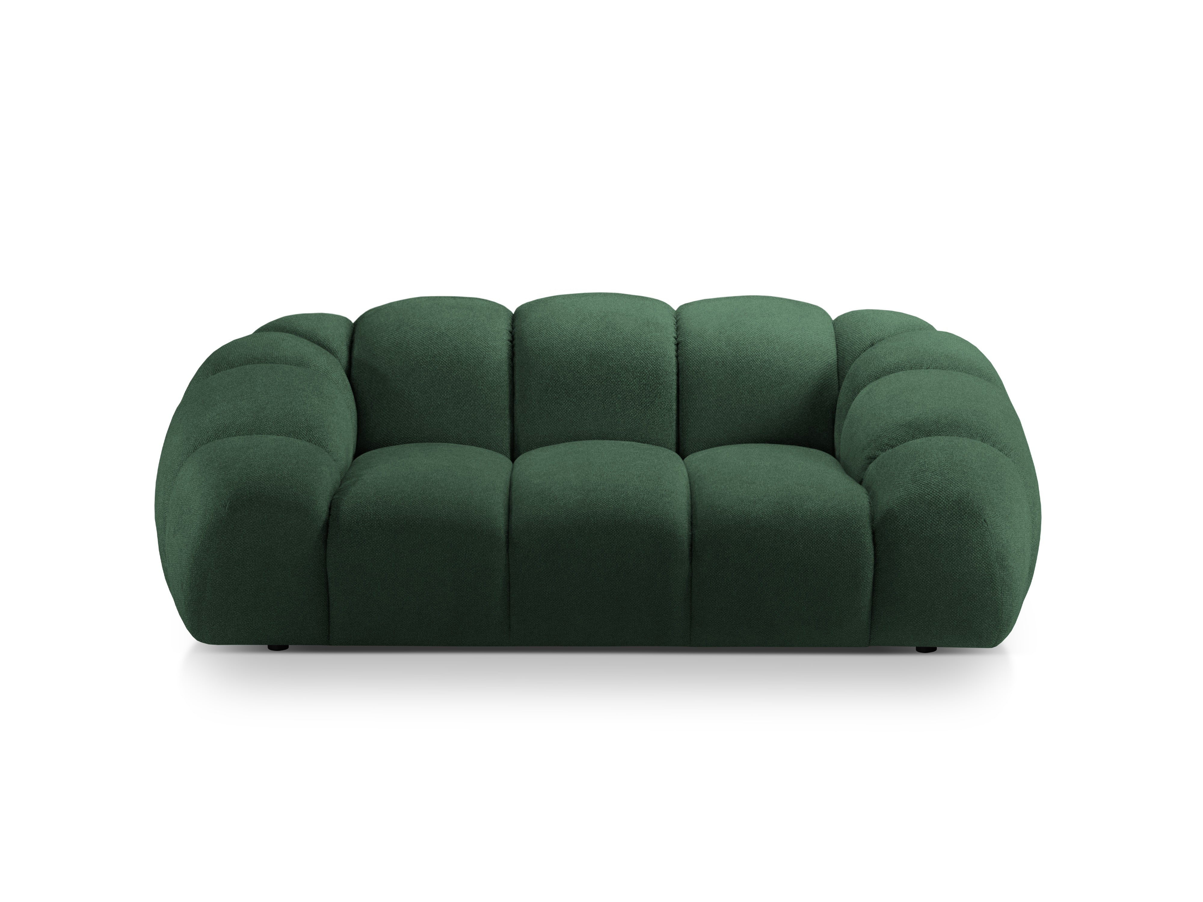 Sofa 2-osobowa DIANA ciemnozielony szenil