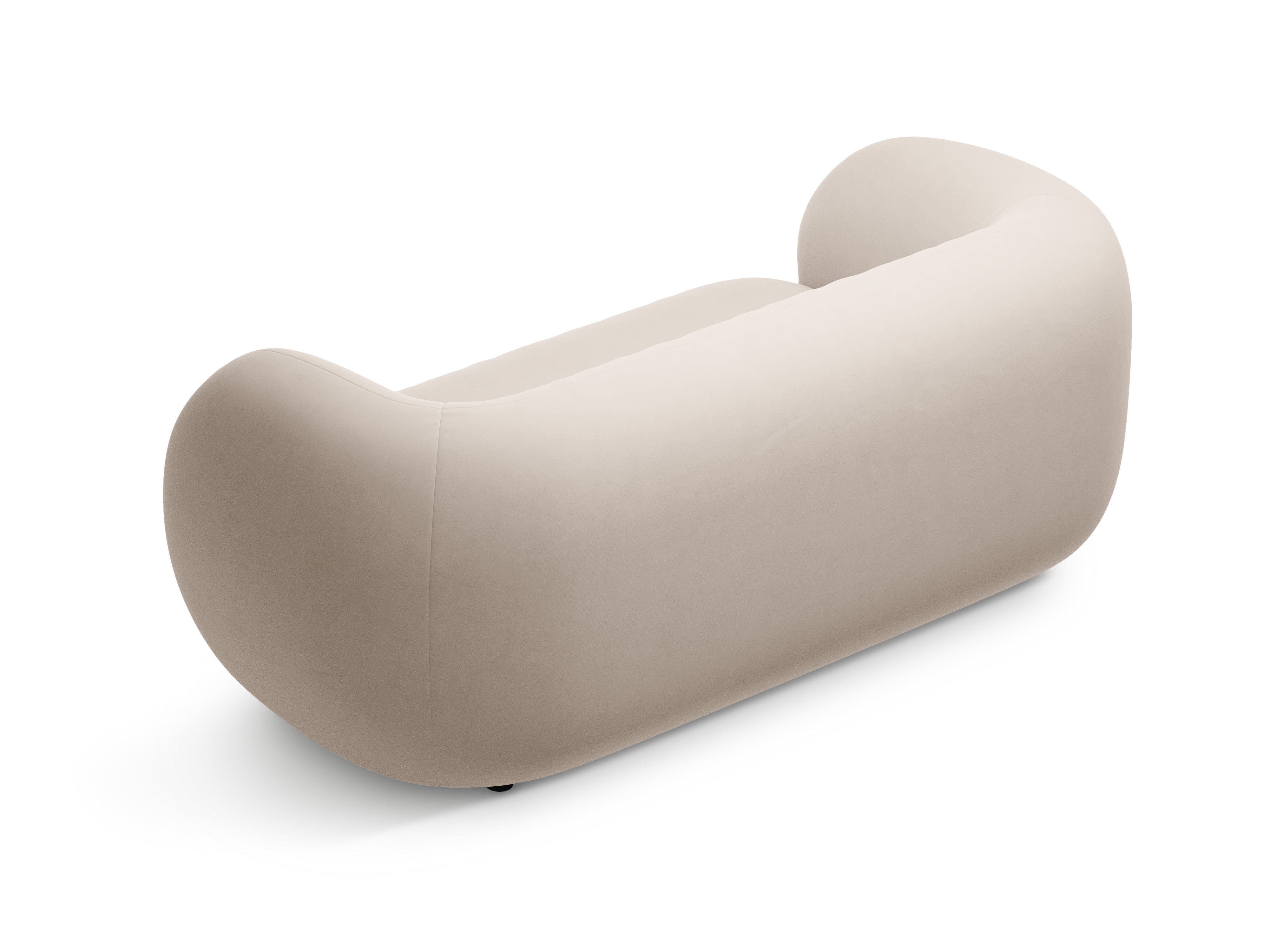 Sofa aksamitna 2-osobowa KATE beżowy