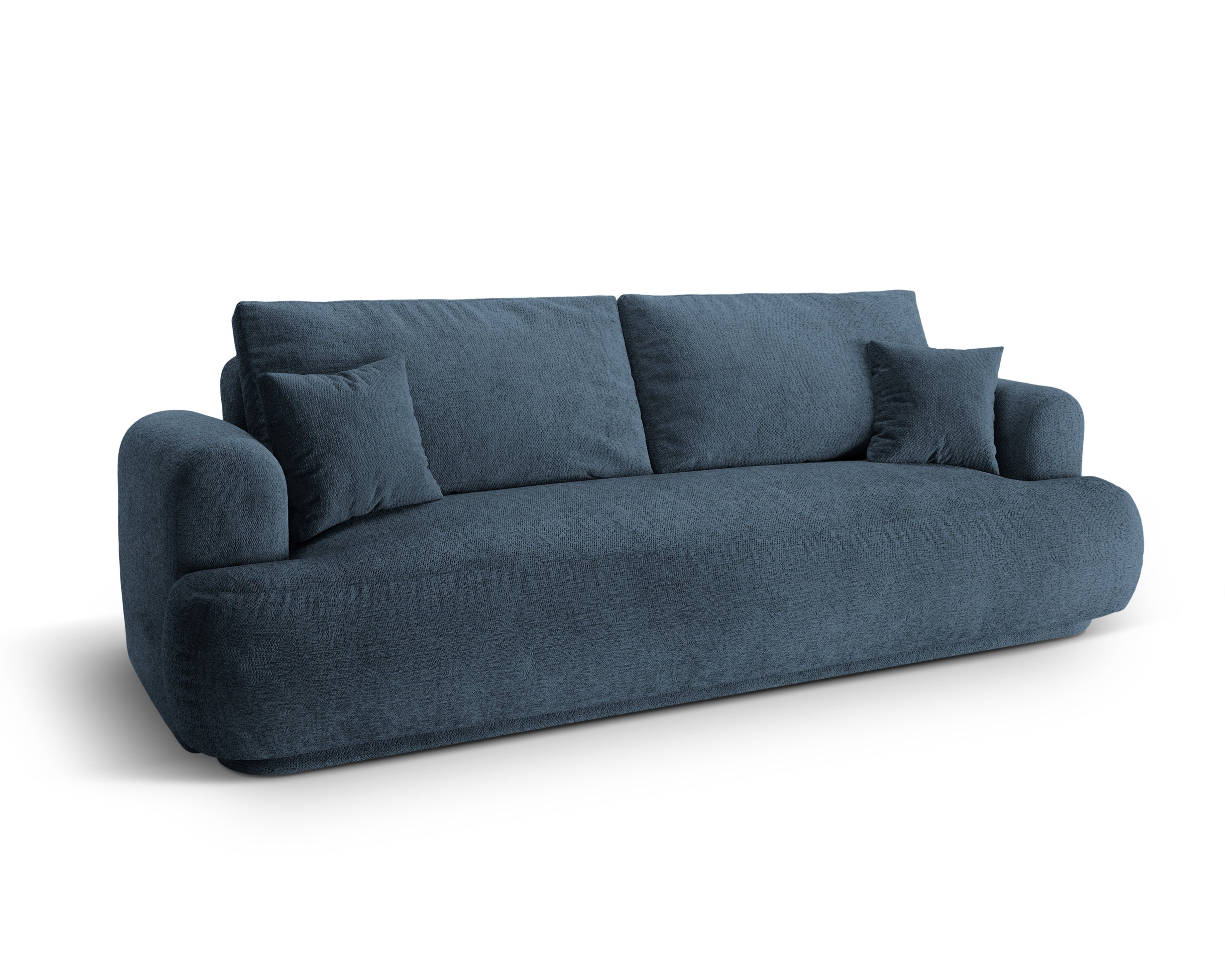 Sofa z funkcją spania ELLA ciemnoniebieski