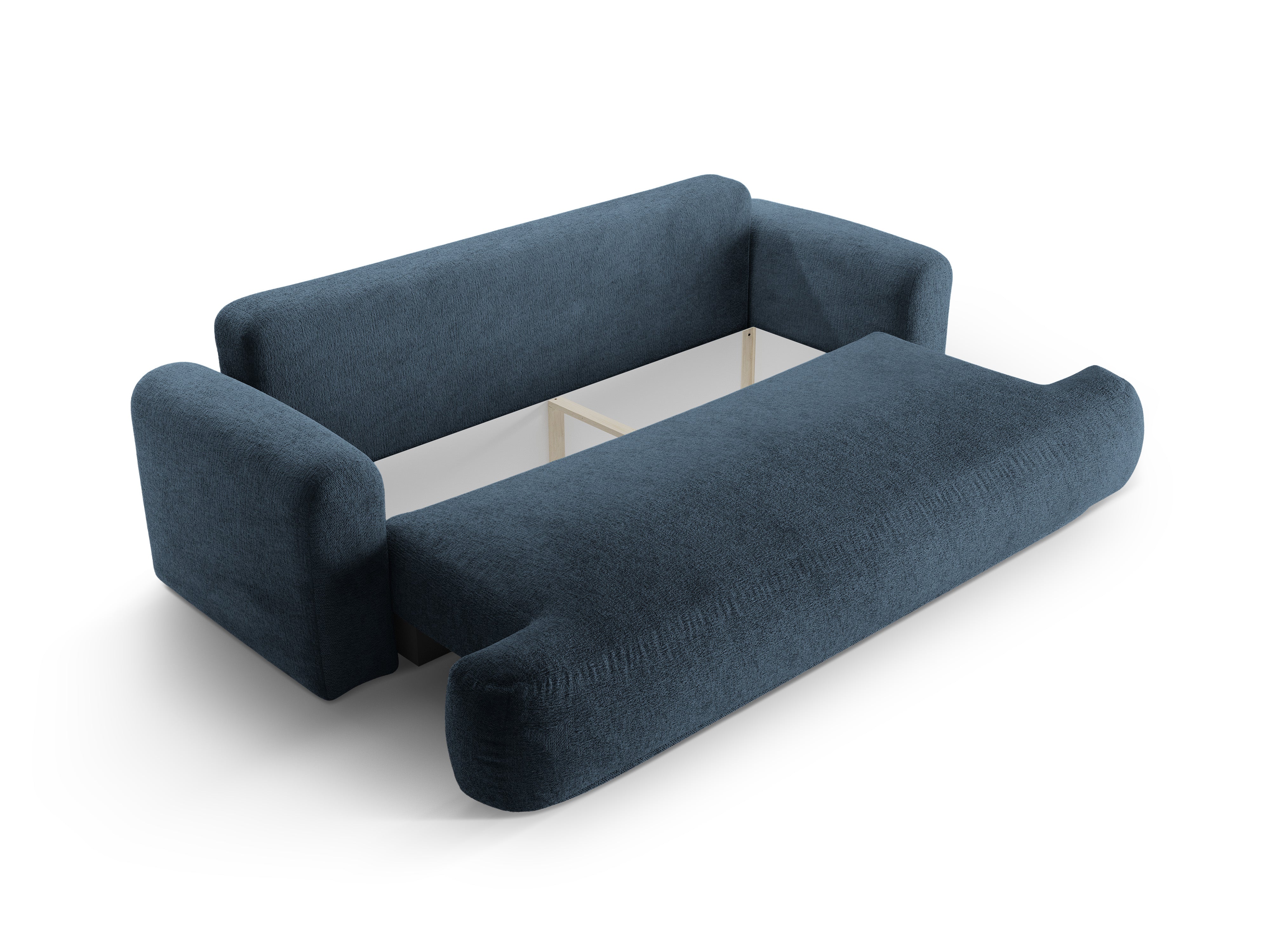 Sofa z funkcją spania ELLA ciemnoniebieski