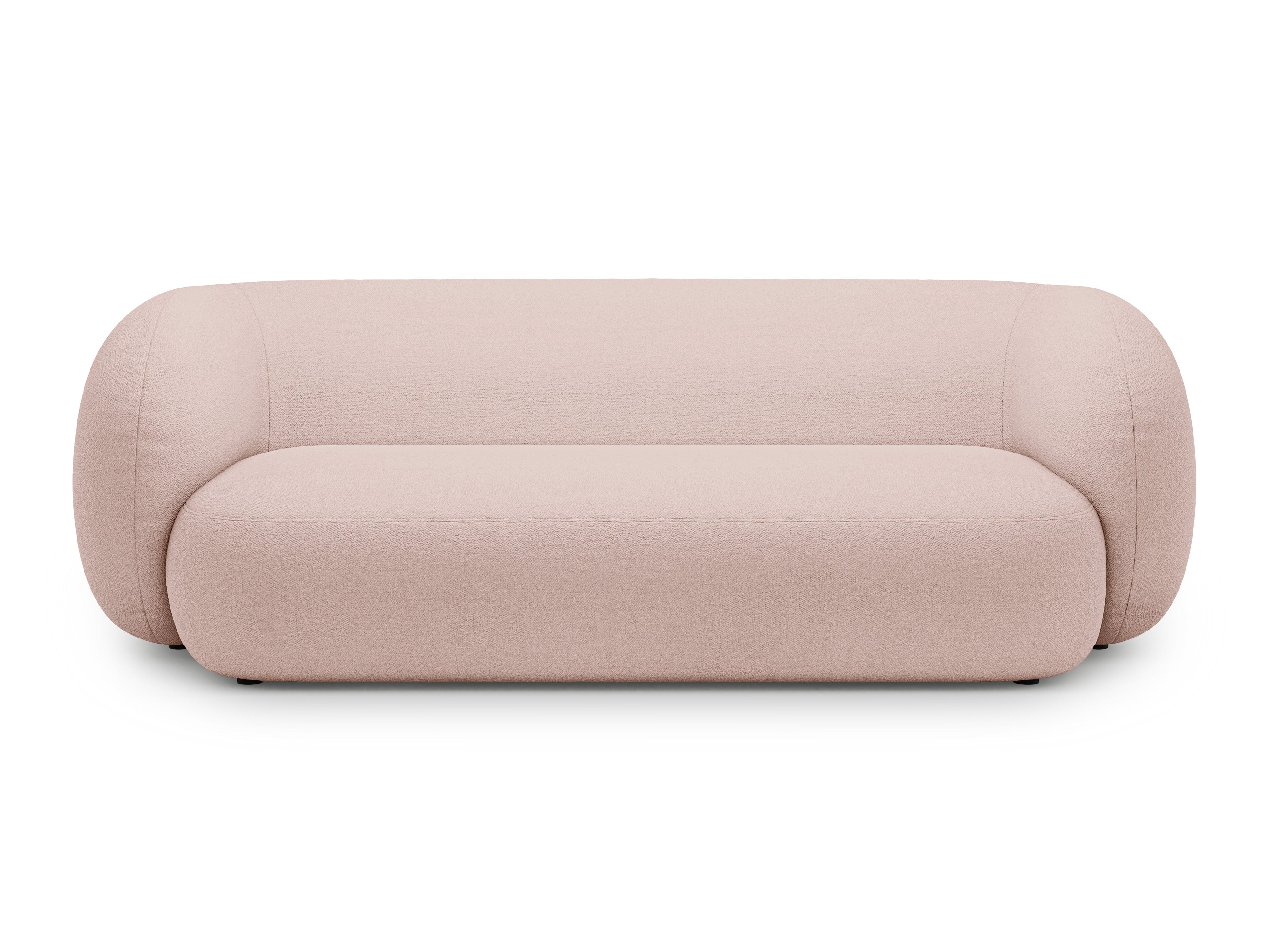 Sofa 3-osobowa KATE różowy boucle