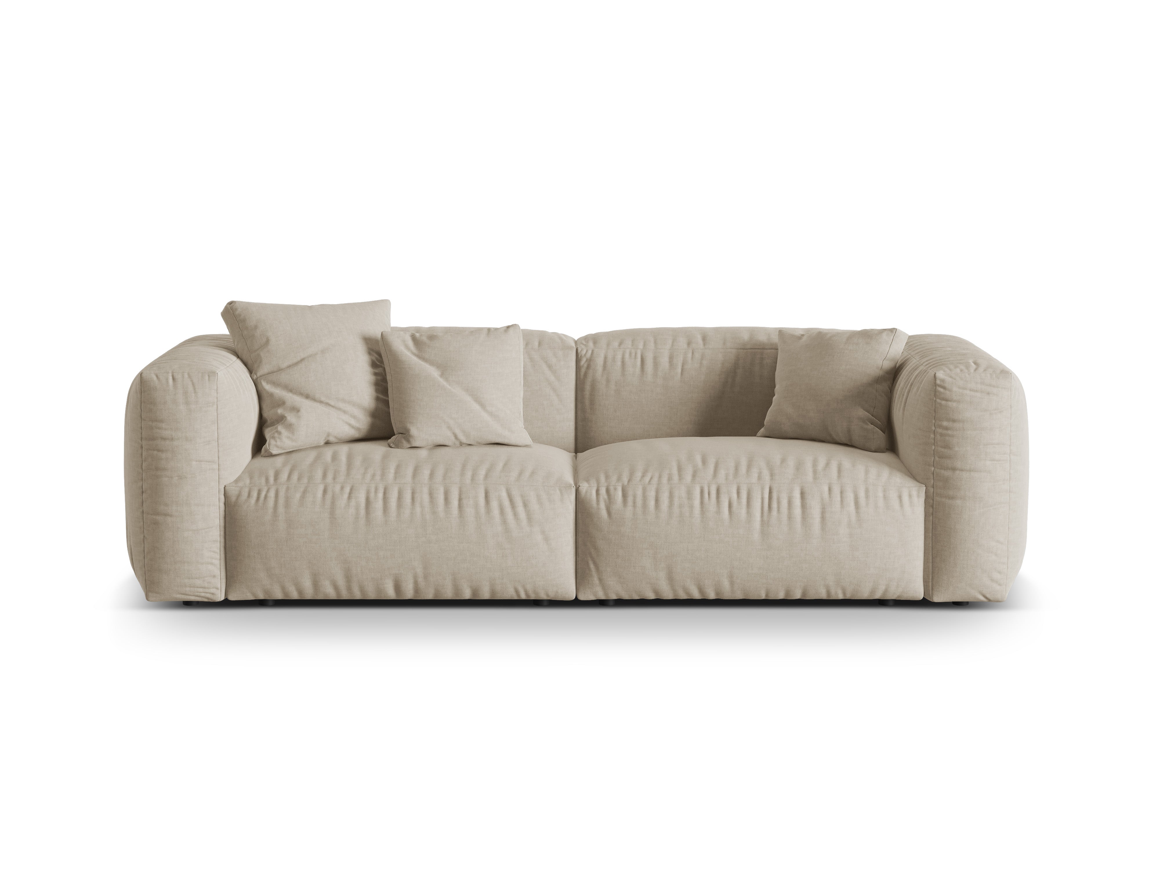 3-Person-Sofa Martin Light Beige