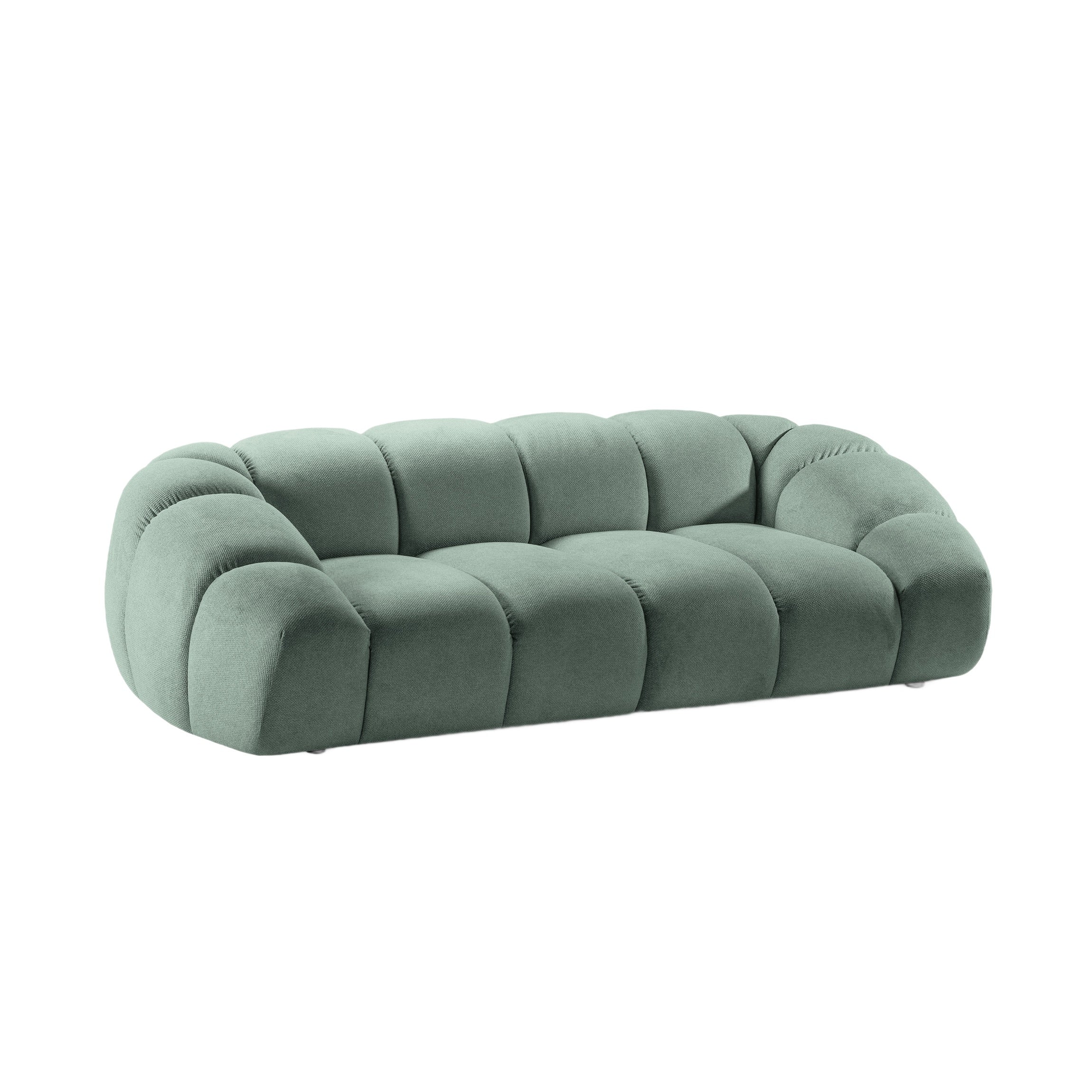 Sofa 3-osobowa DIANA miętowy szenil