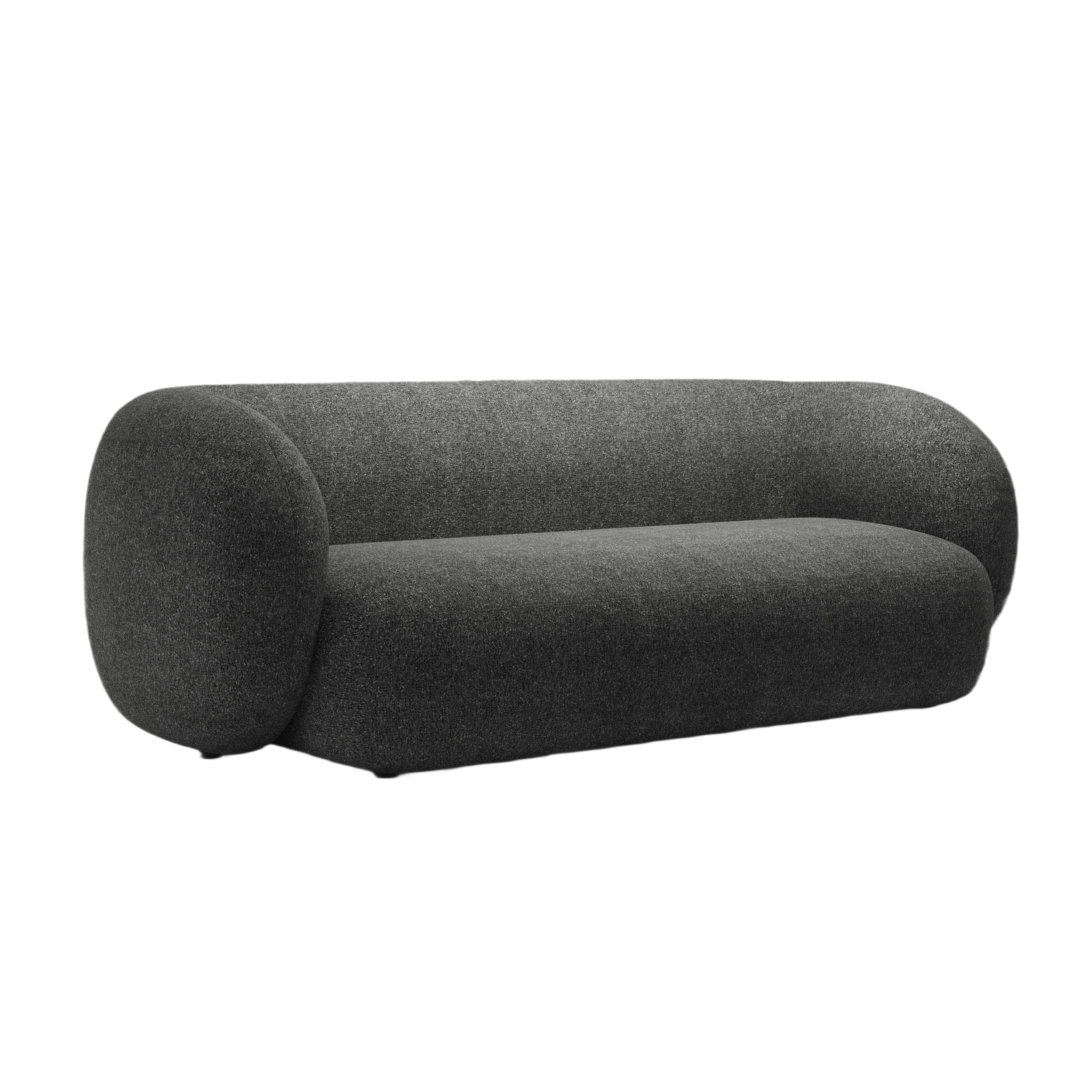 Sofa 3-osobowa KATE ciemnoszary melanż