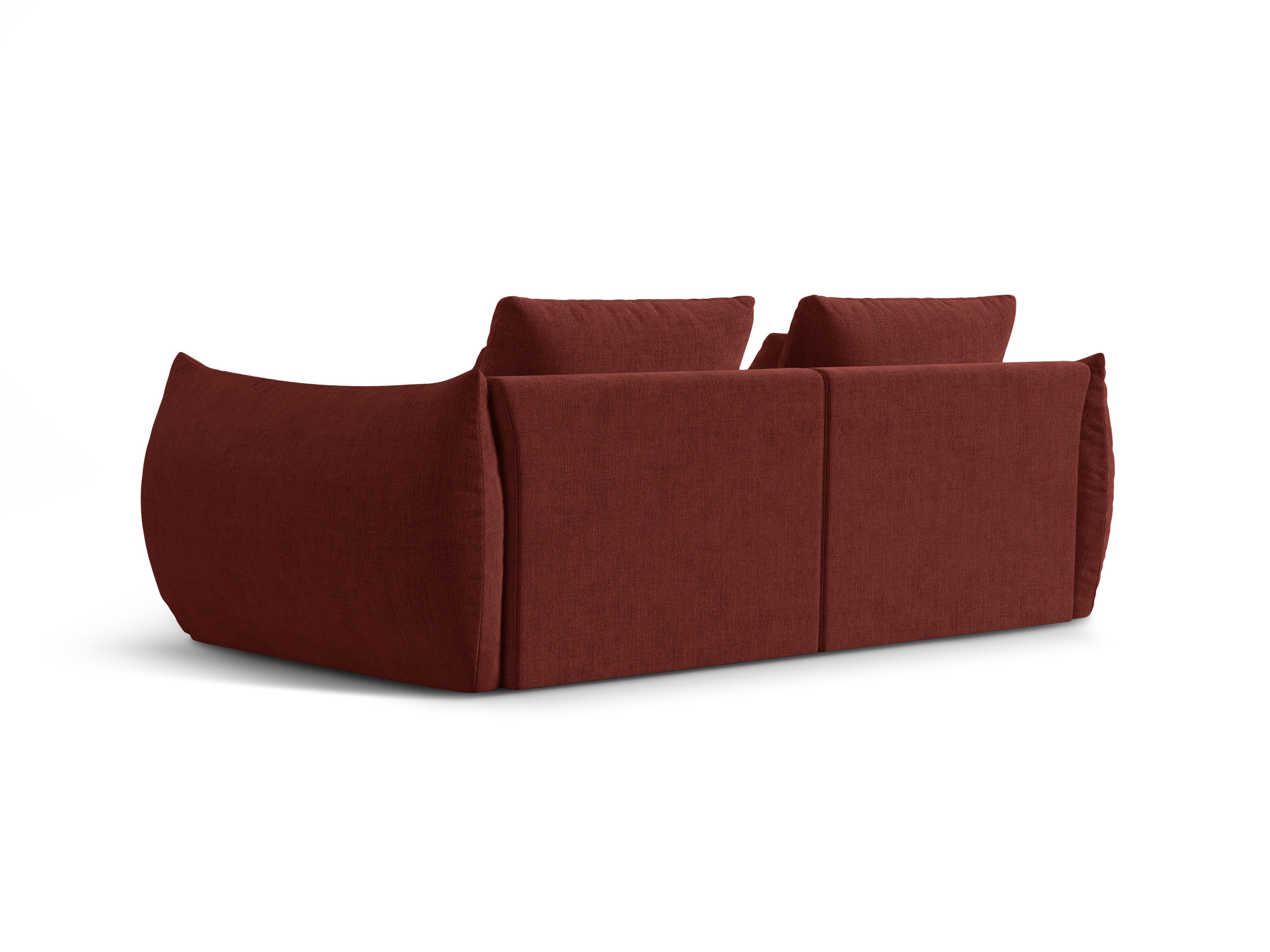 Sofa 3-osobowa BLOOM bordowy