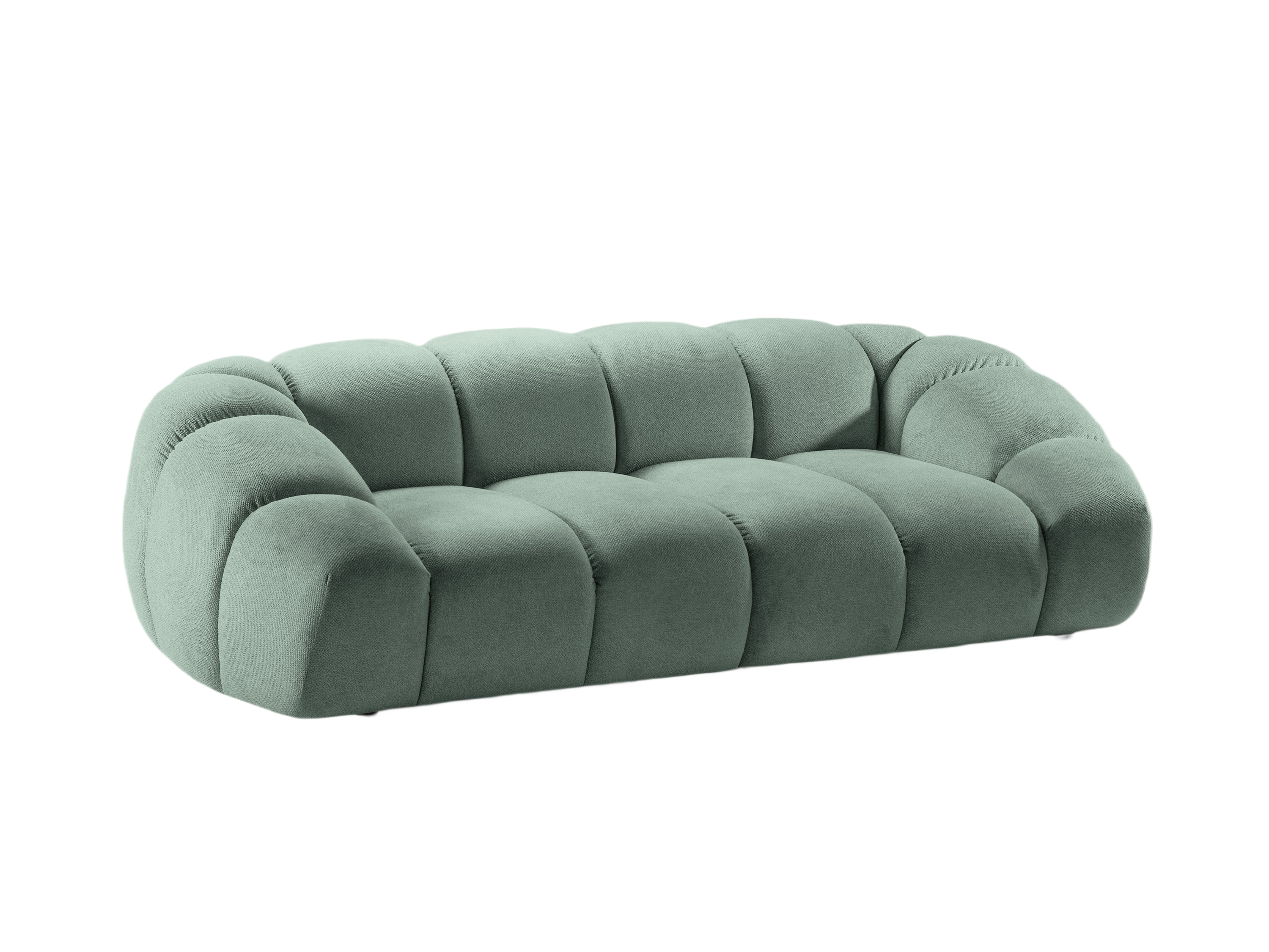 2.5-seater Sofa DIANA mint chenille
