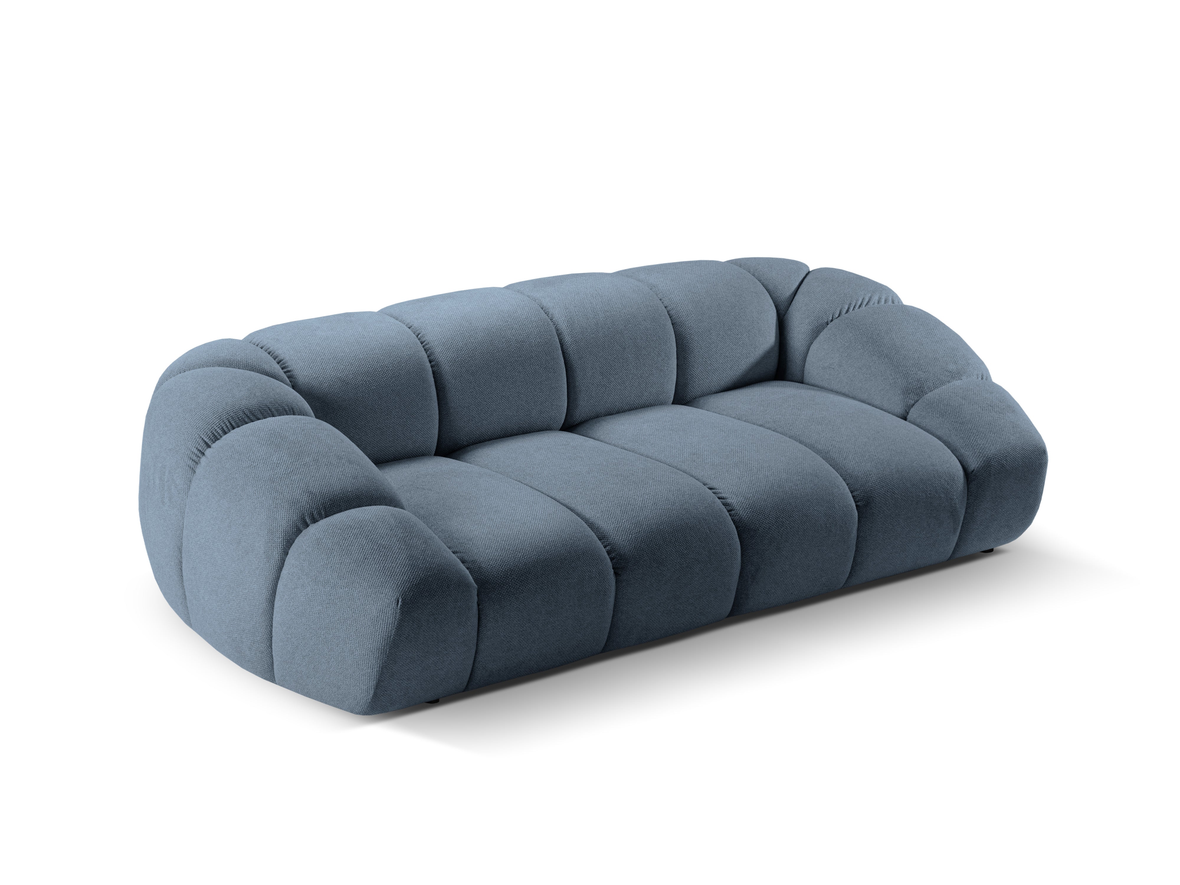 2.5-seater Sofa DIANA light blue chenille