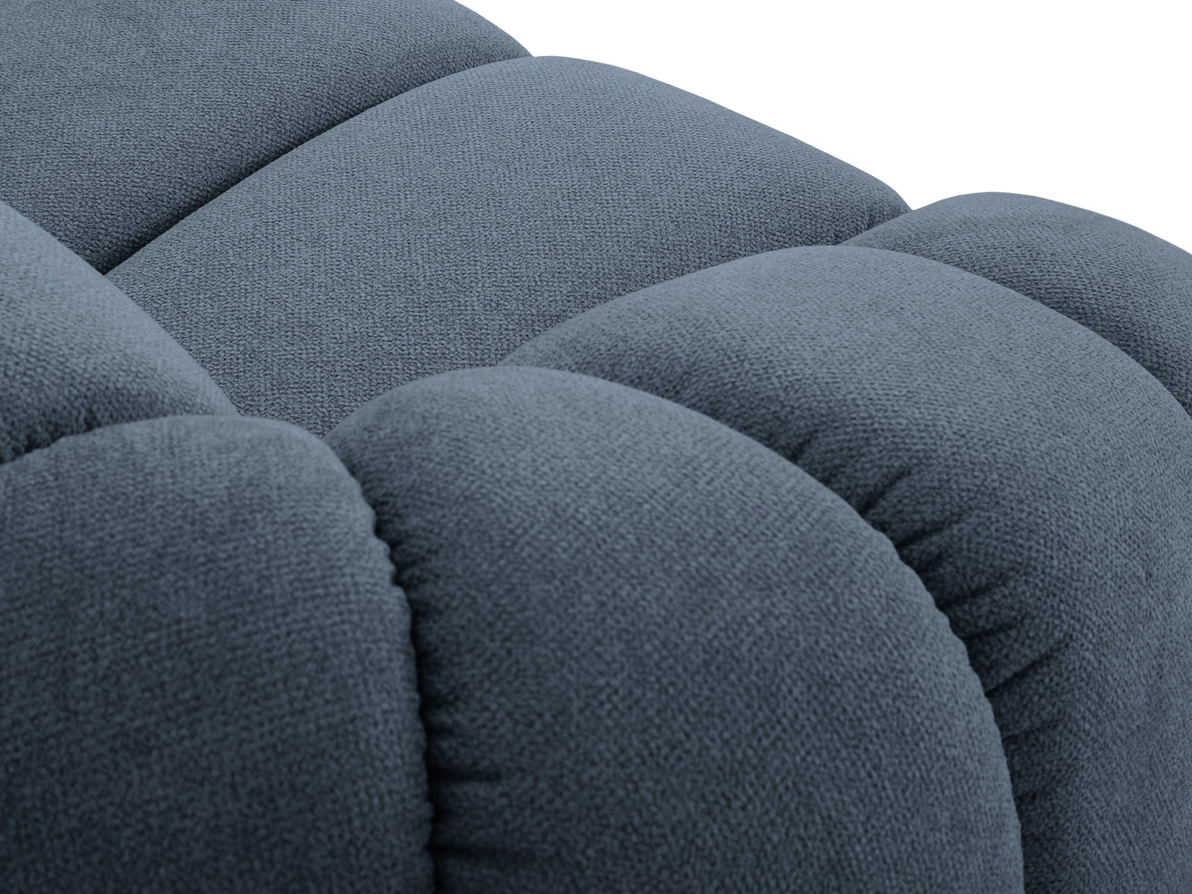 2.5-seater Sofa DIANA light blue chenille