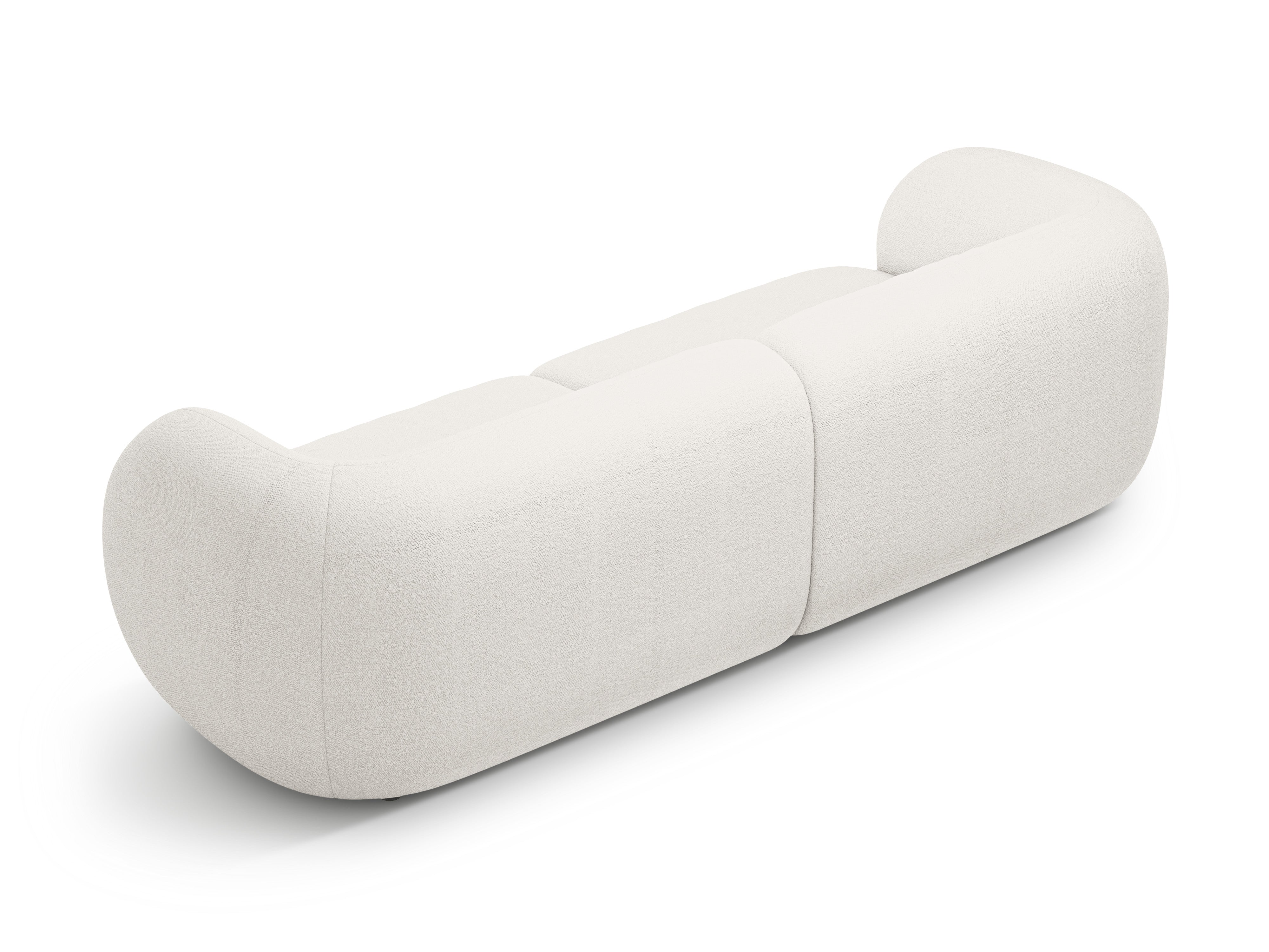 Sofa 4-osobowa KATE biały boucle