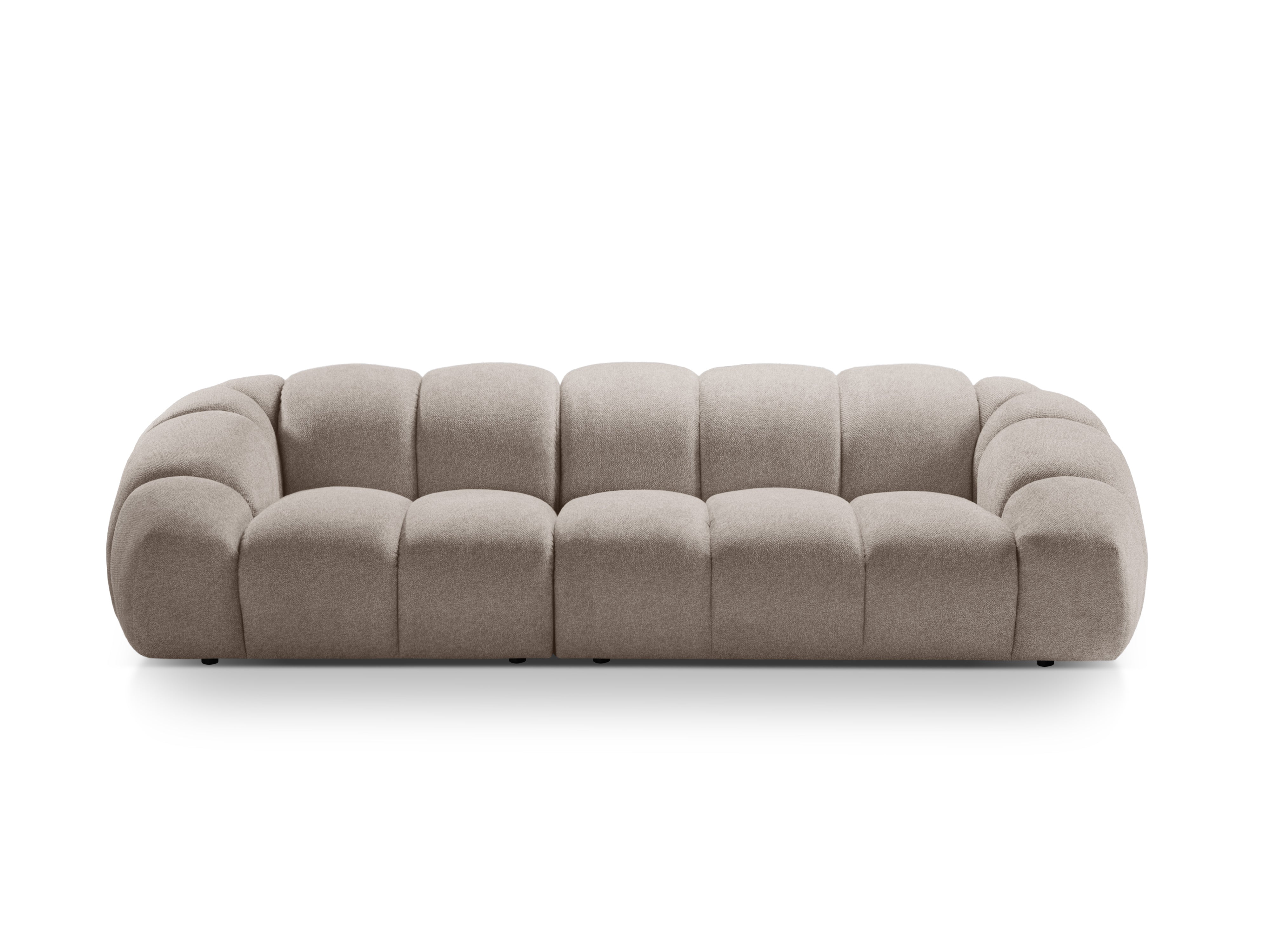 Sofa 4-osobowa DIANA ciemnobeżowy szenil