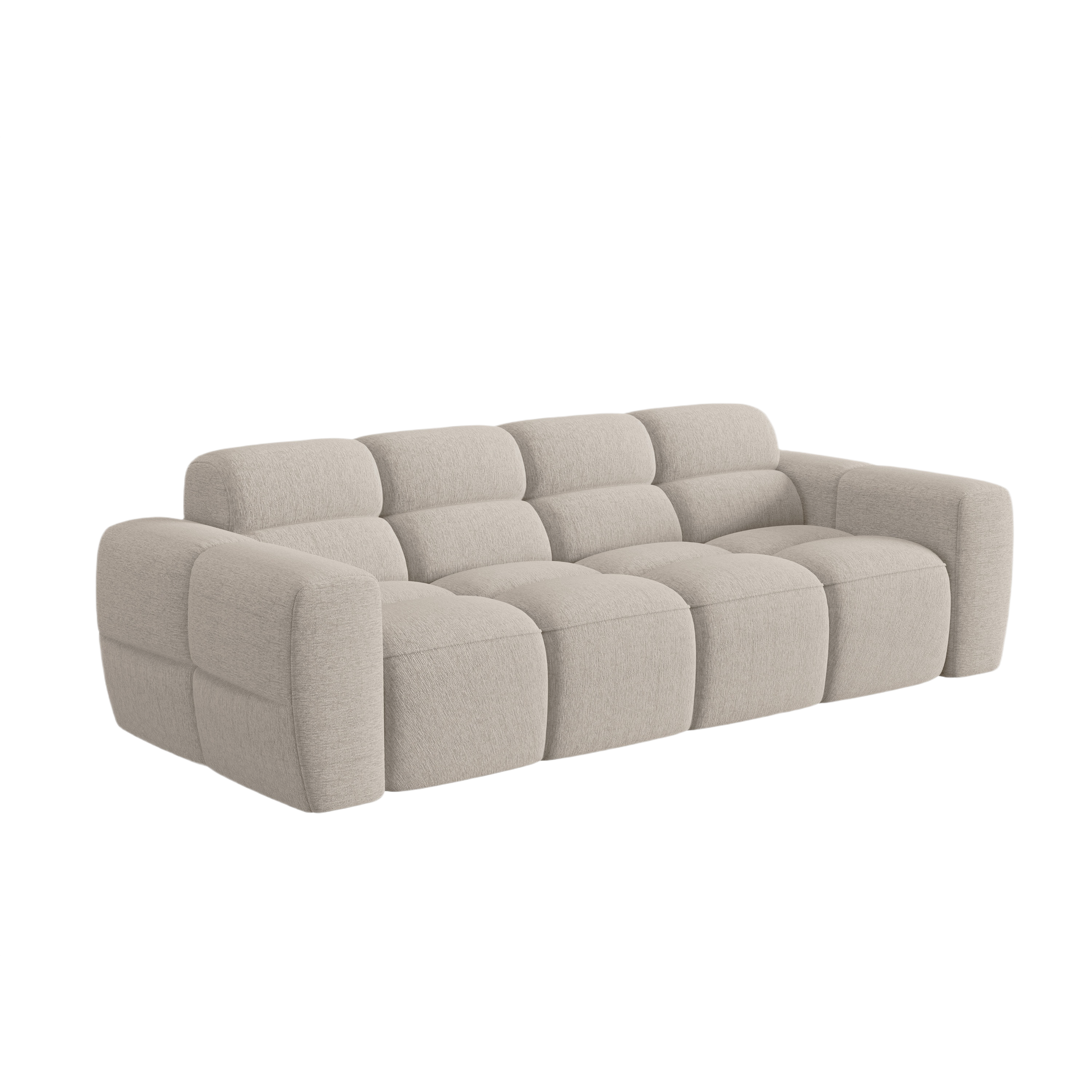 Sofa 4-osobowa LISA piaskowy szenil