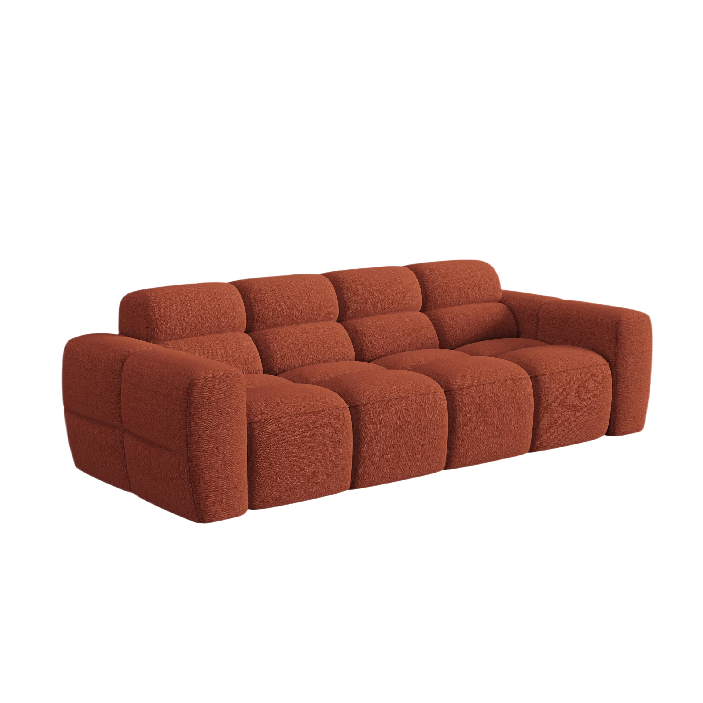 Sofa 4-osobowa LISA terracotta szenil