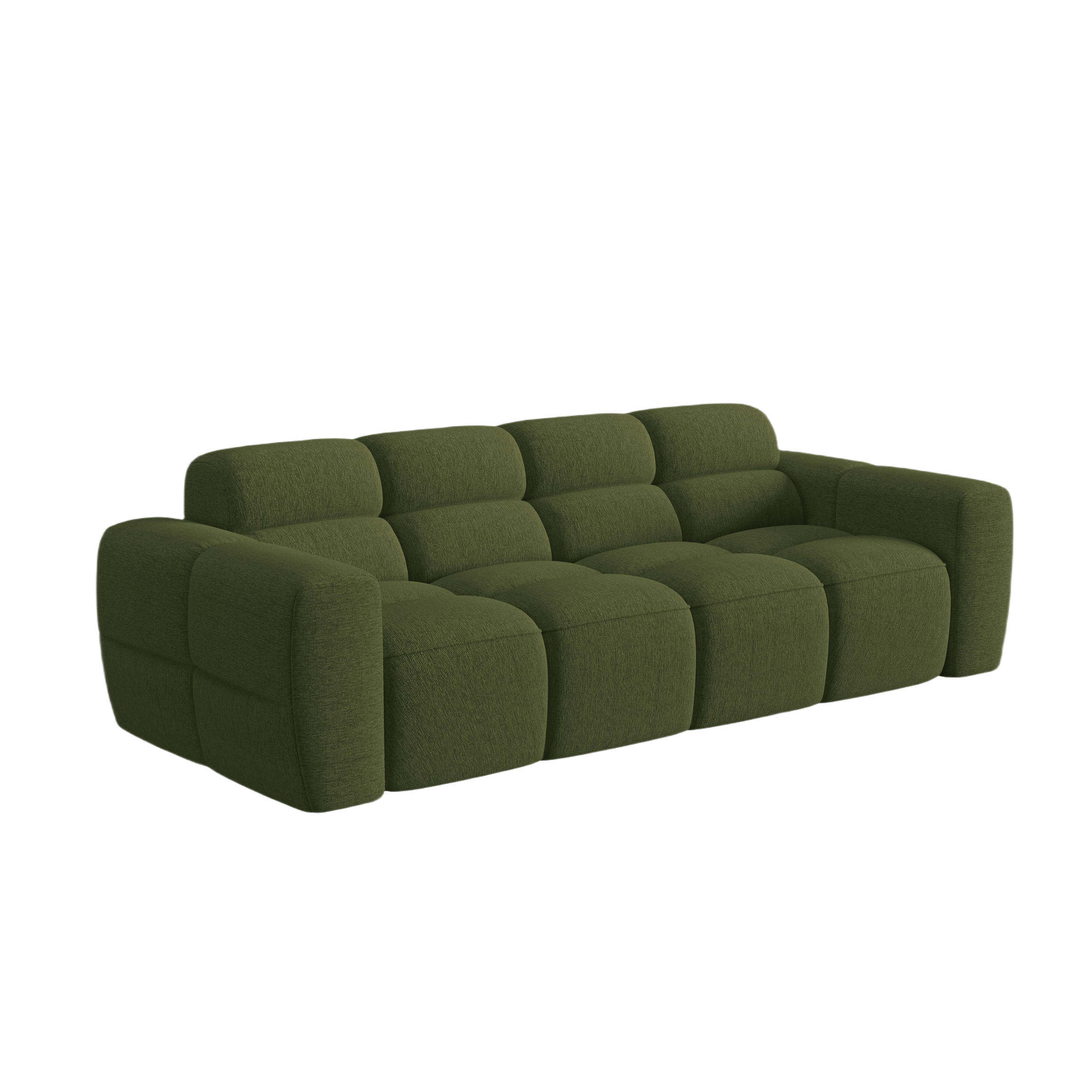 Sofa 4-osobowa LISA zielony szenil