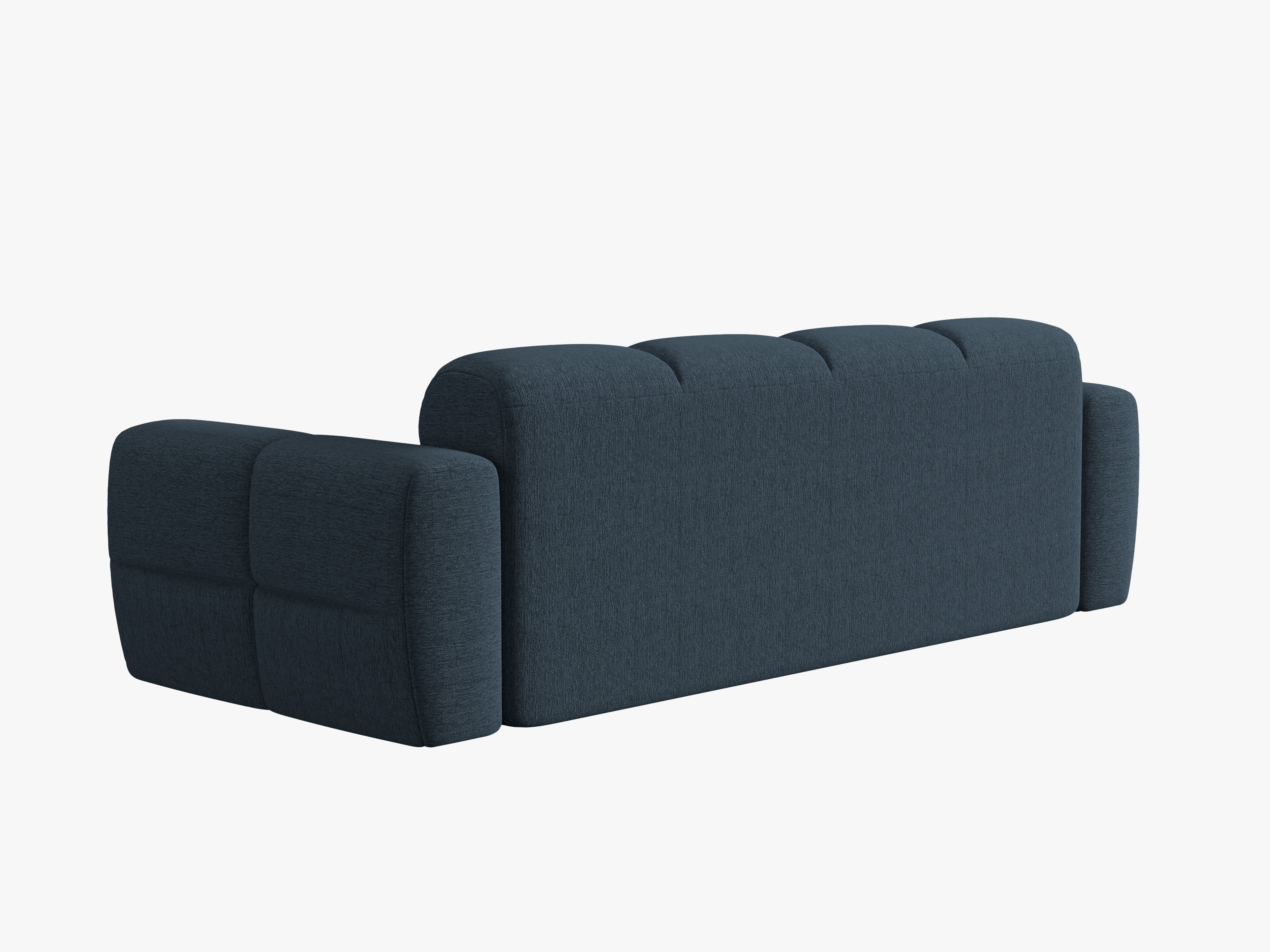 Sofa 4-osobowa LISA ciemnoniebieski szenil
