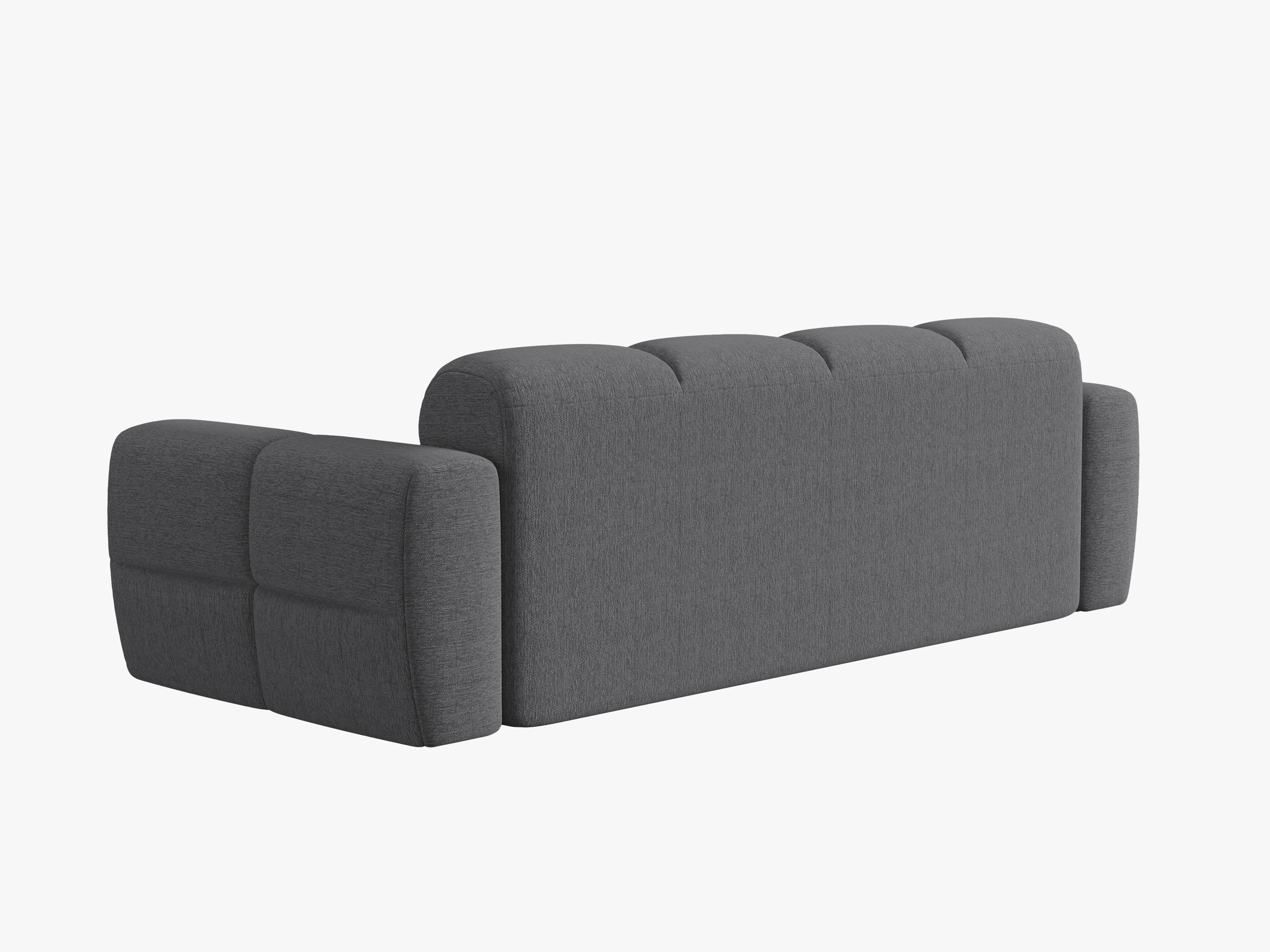 Sofa 4-osobowa LISA ciemnoszary szenil