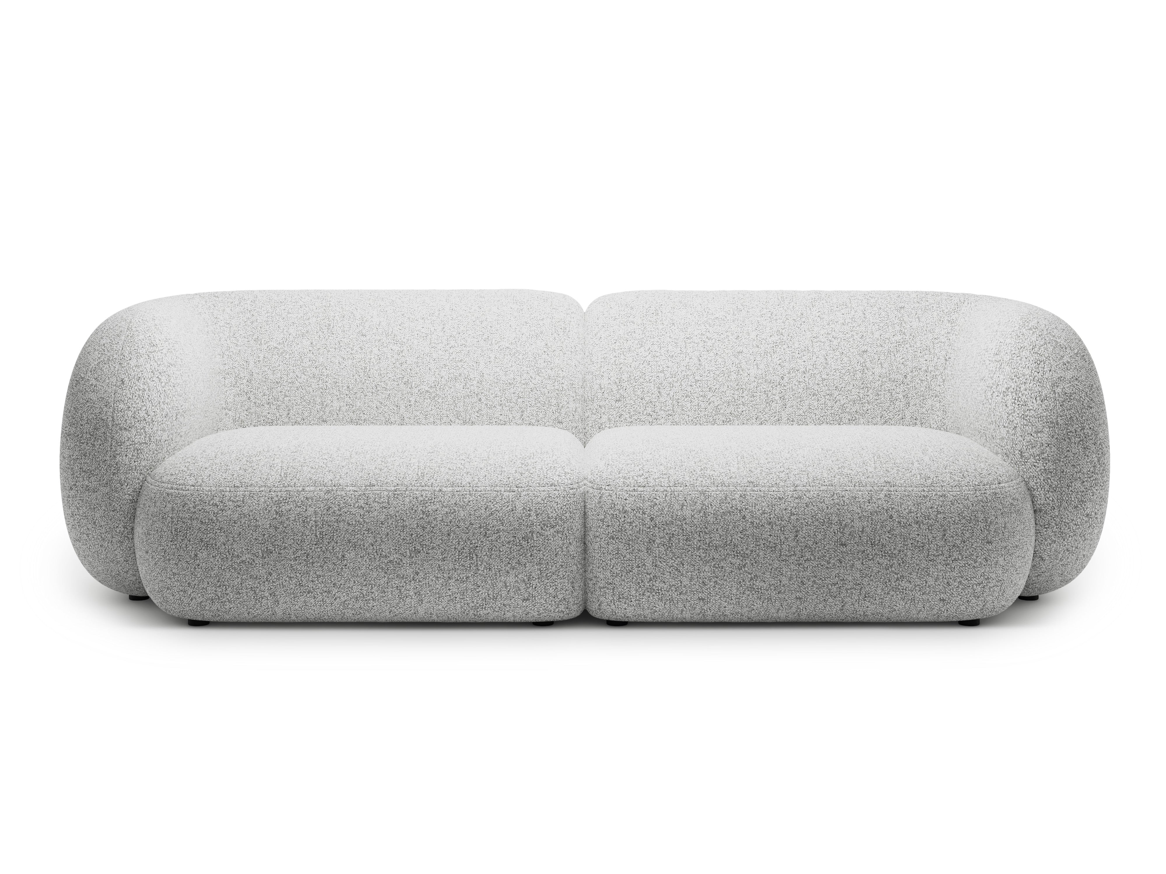 Sofa 4-osobowa KATE jasnoszary melanż