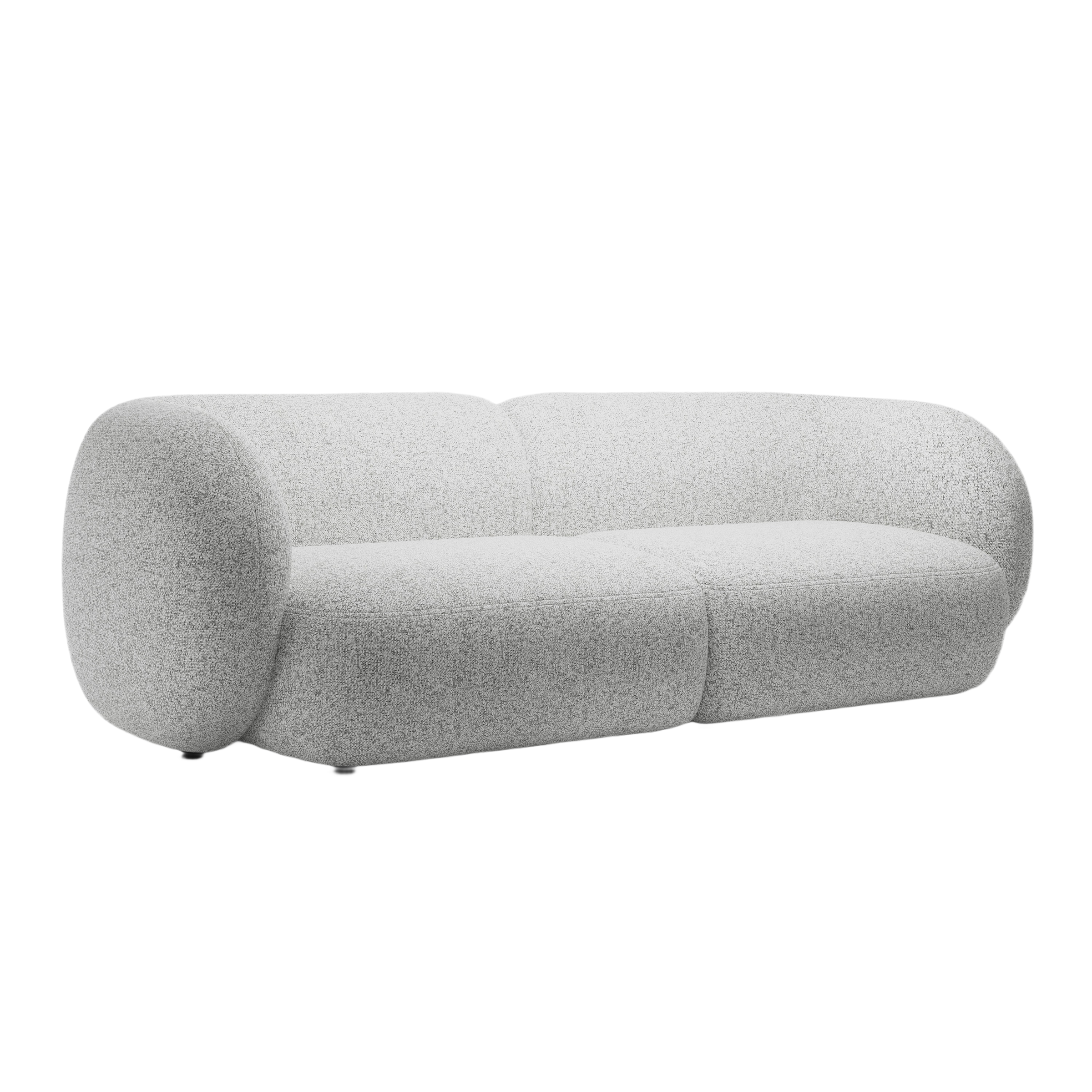 Sofa 4-osobowa KATE jasnoszary melanż