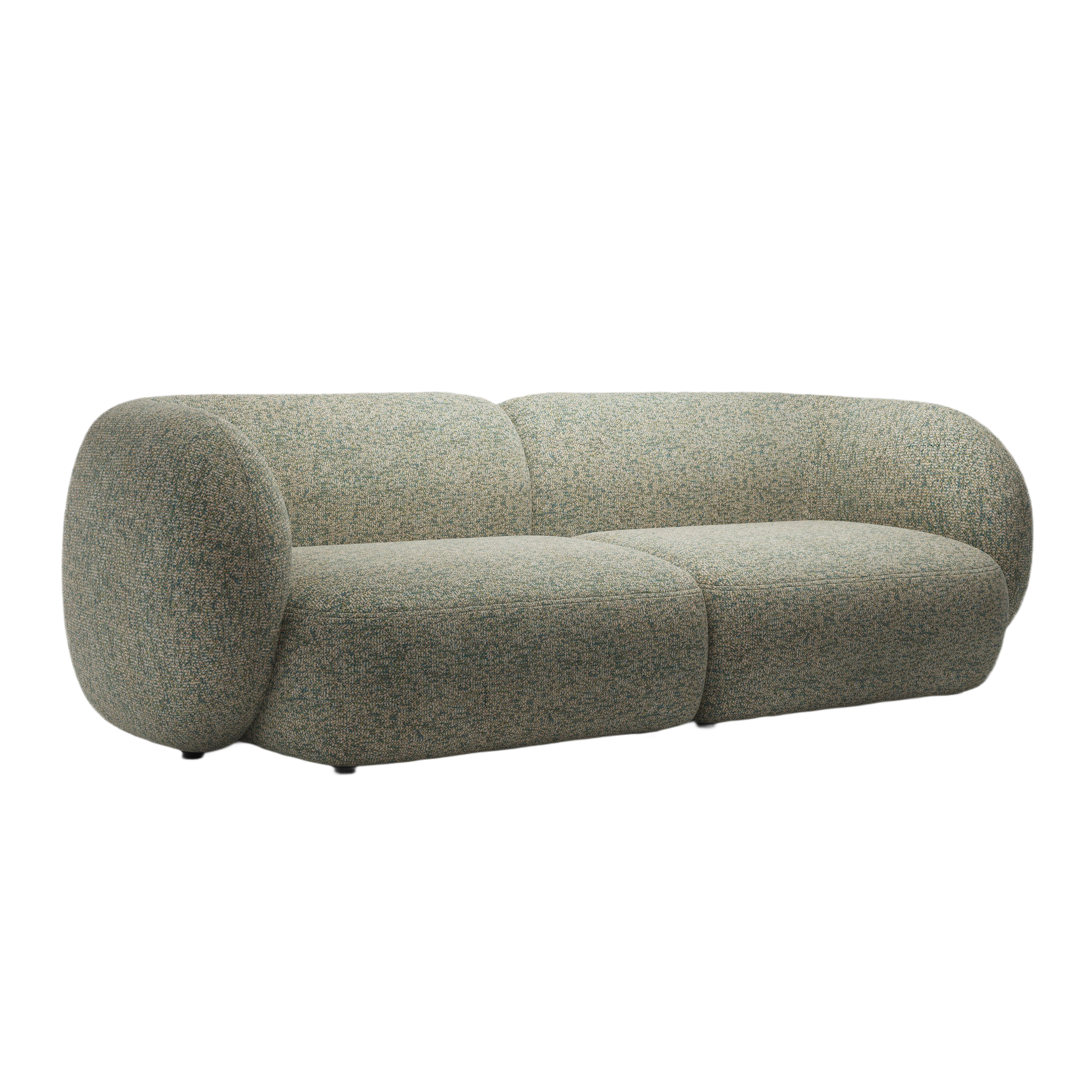 Sofa 4-osobowa KATE jasnozielony melanż