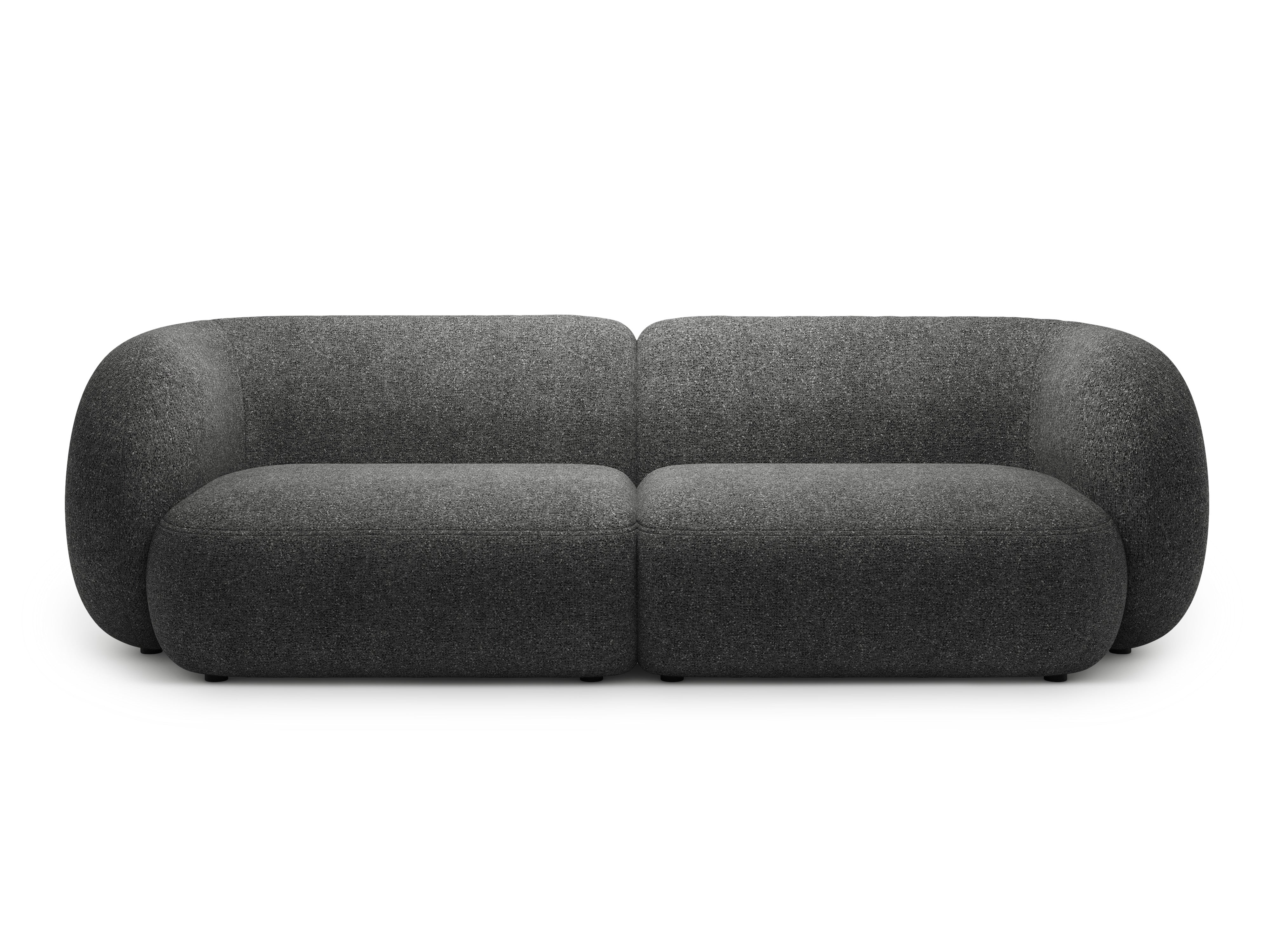 Sofa 4-osobowa KATE ciemnoszary melanż