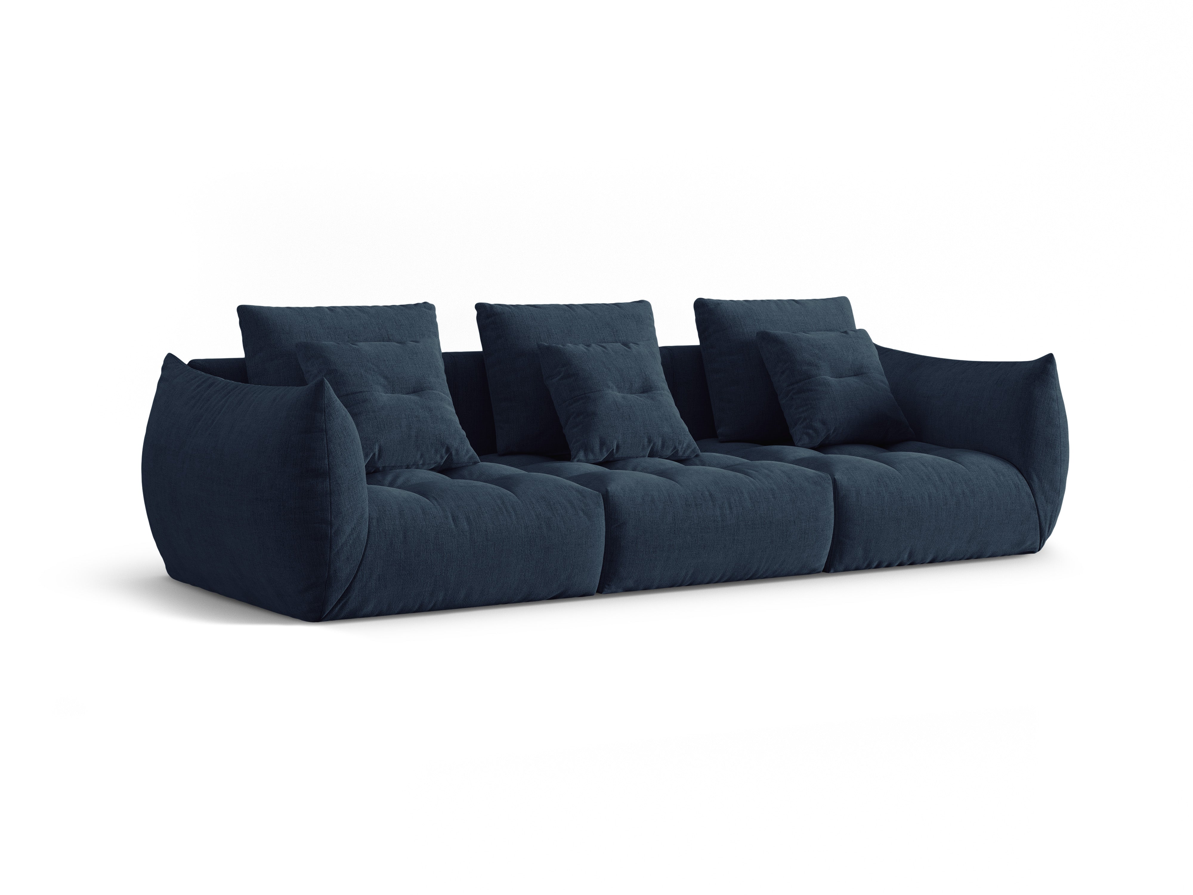 Sofa 4-osobowa BLOOM ciemnoniebieski