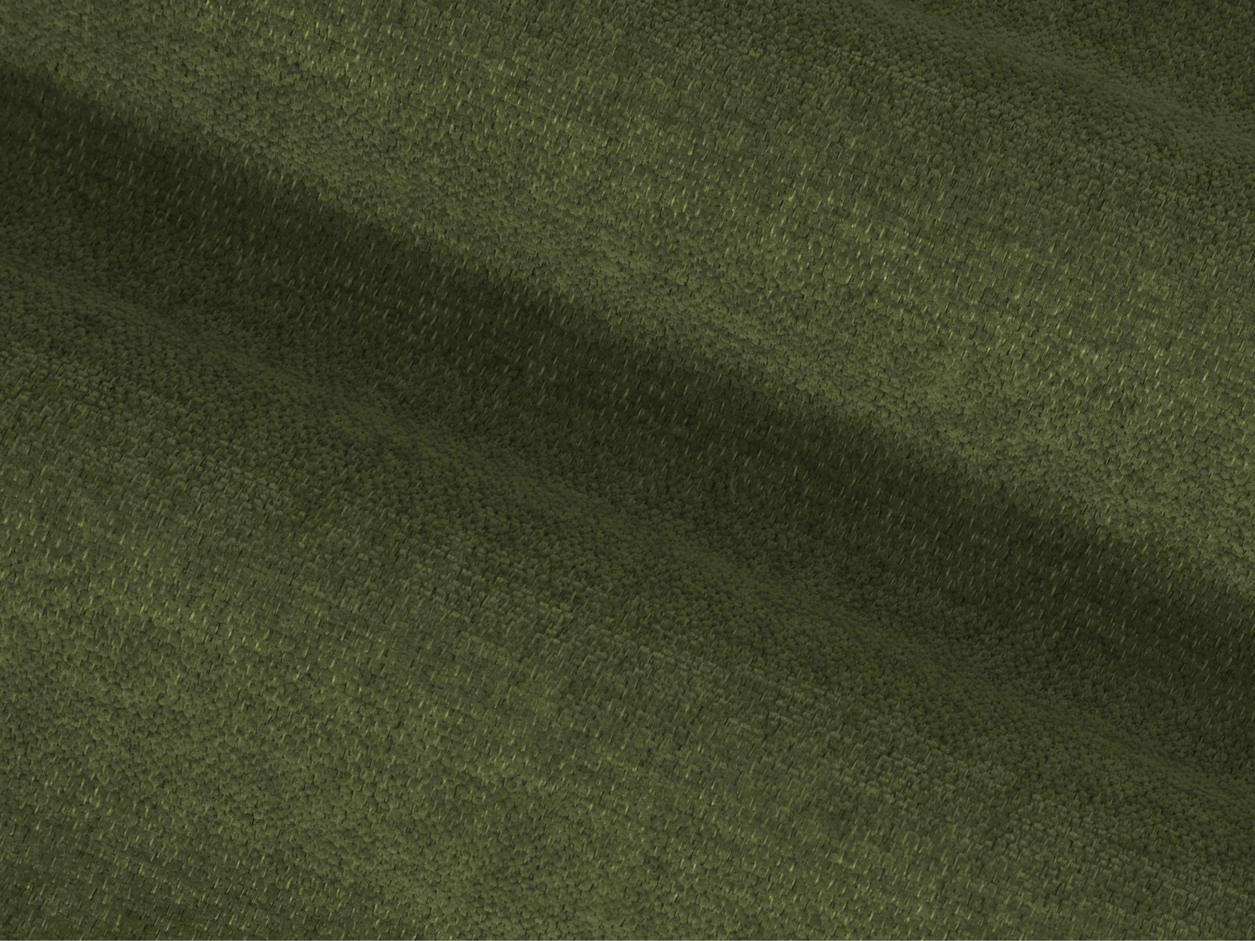 Symmetrical Corner Sofa LISA Green Chenille