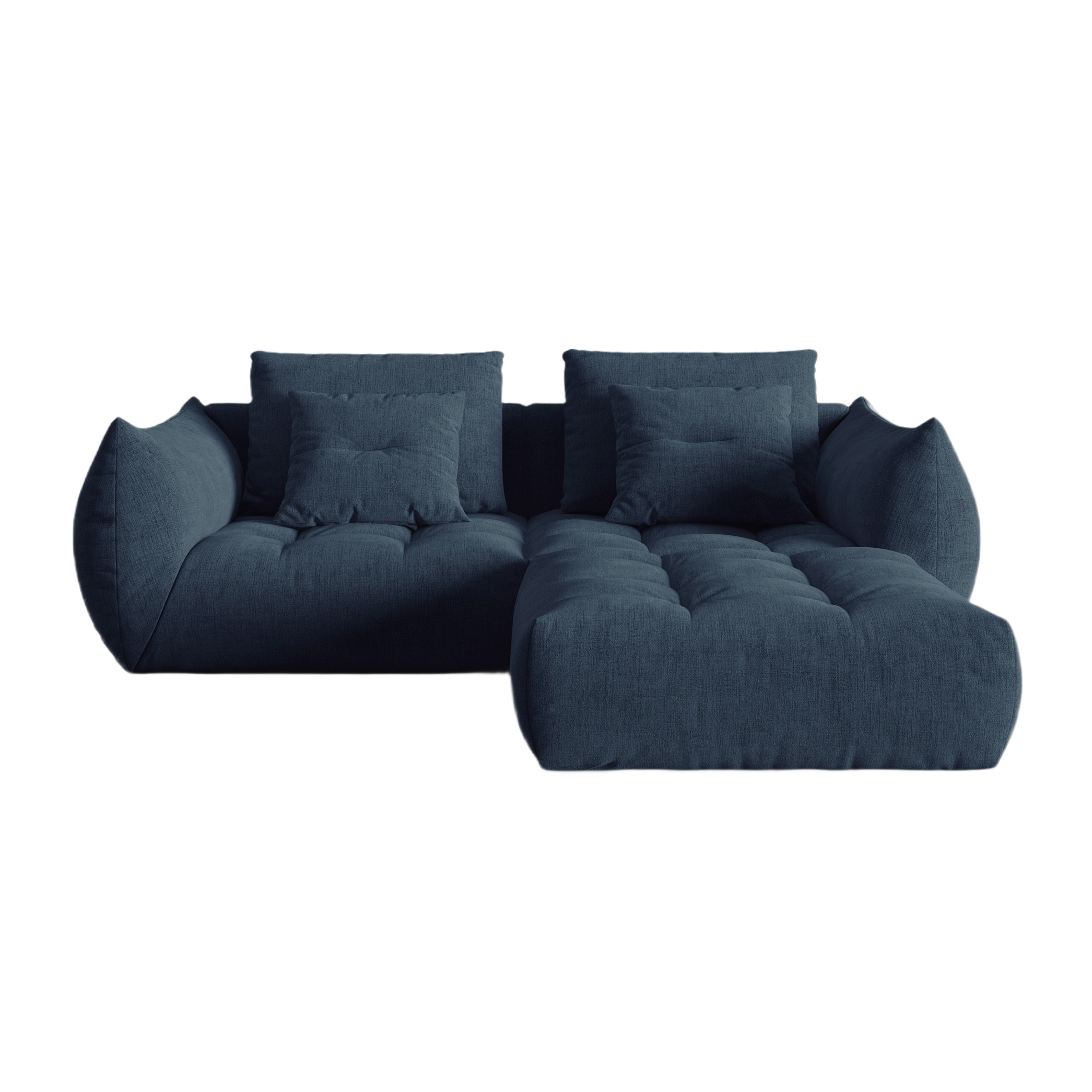 Modulares Sofa, "Bloom", 3 Sitze, Dunkelblau, 232x216x95
In Europa gemacht