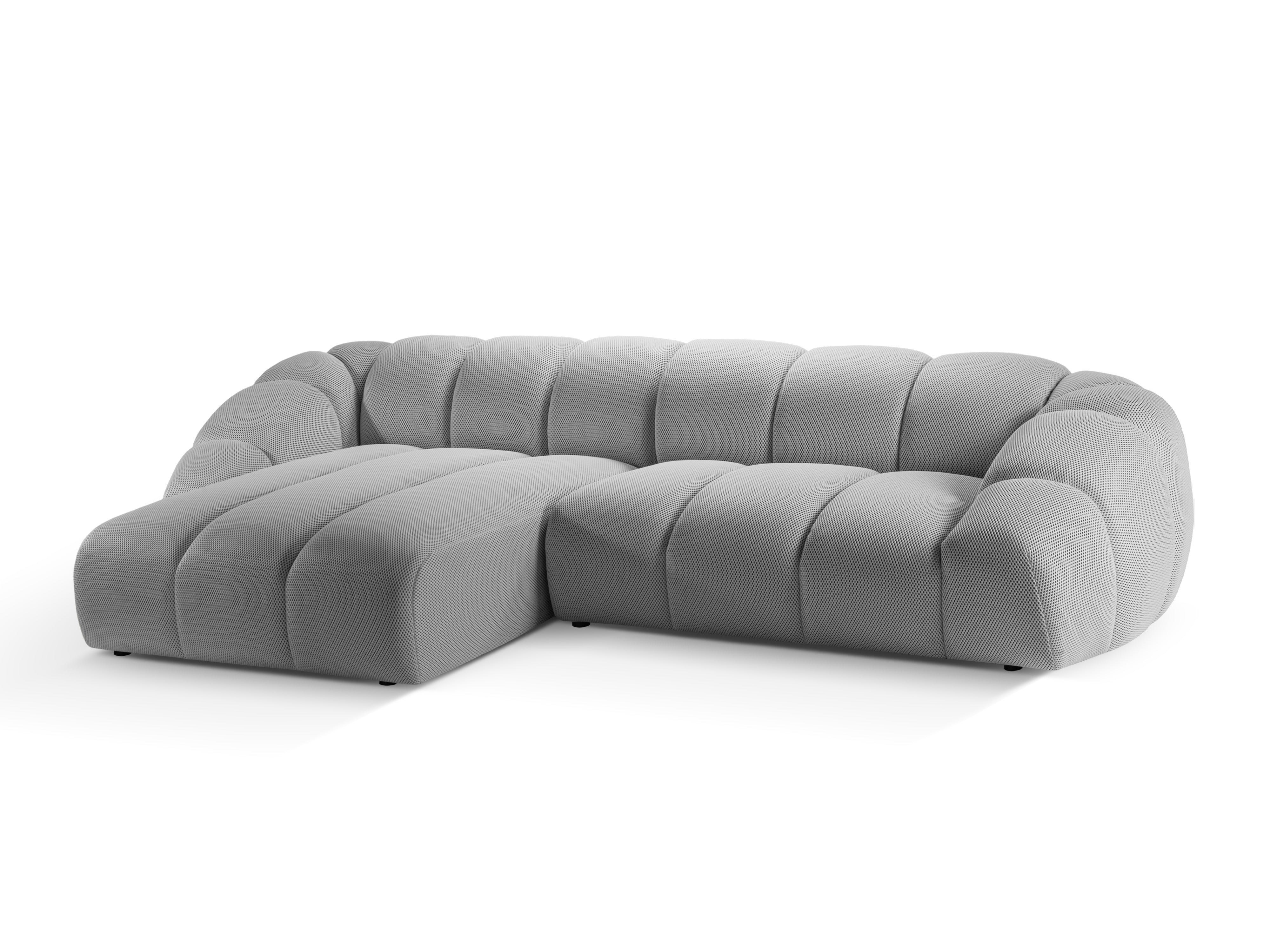 Linksecke Sofa, "Diana", 4 Sitze, Silber, 334x182x72
In Europa gemacht