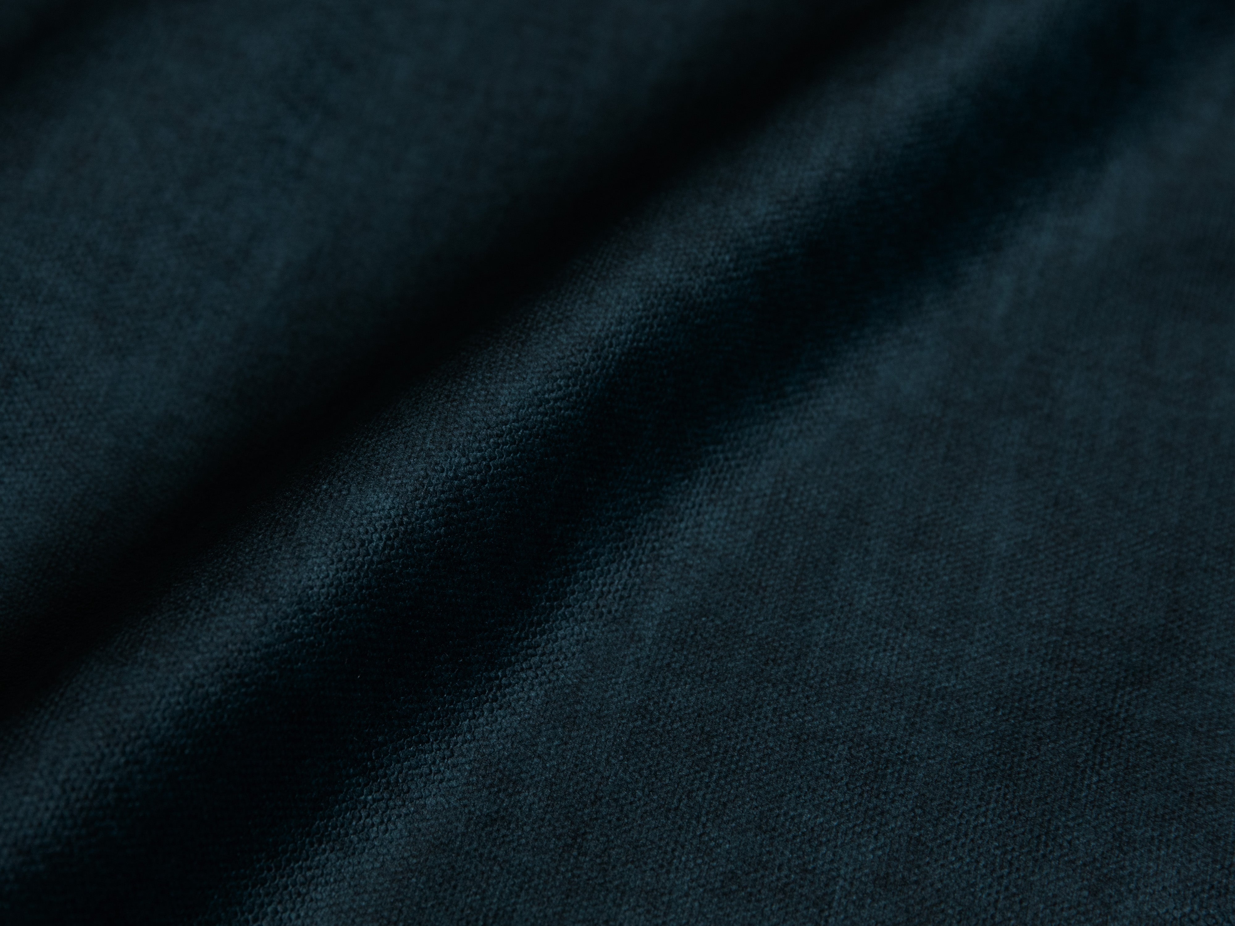Martina velvet paddler petrol navy blue