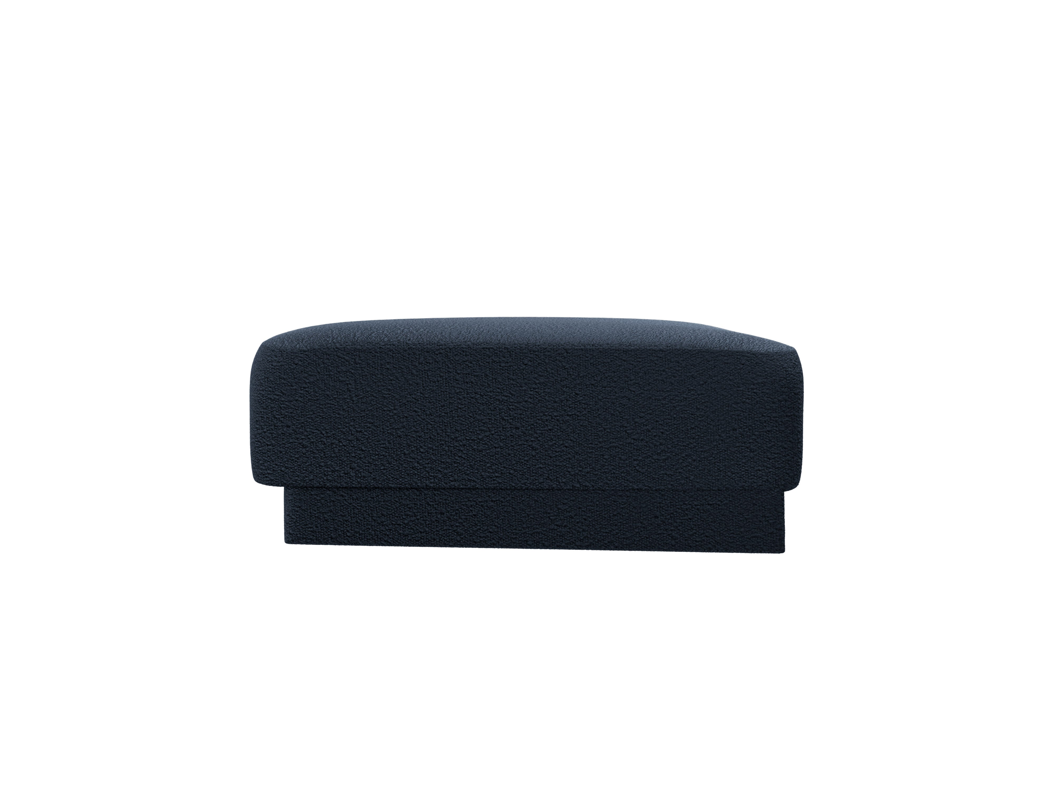 MILEY Puff Dark Blue Boucle