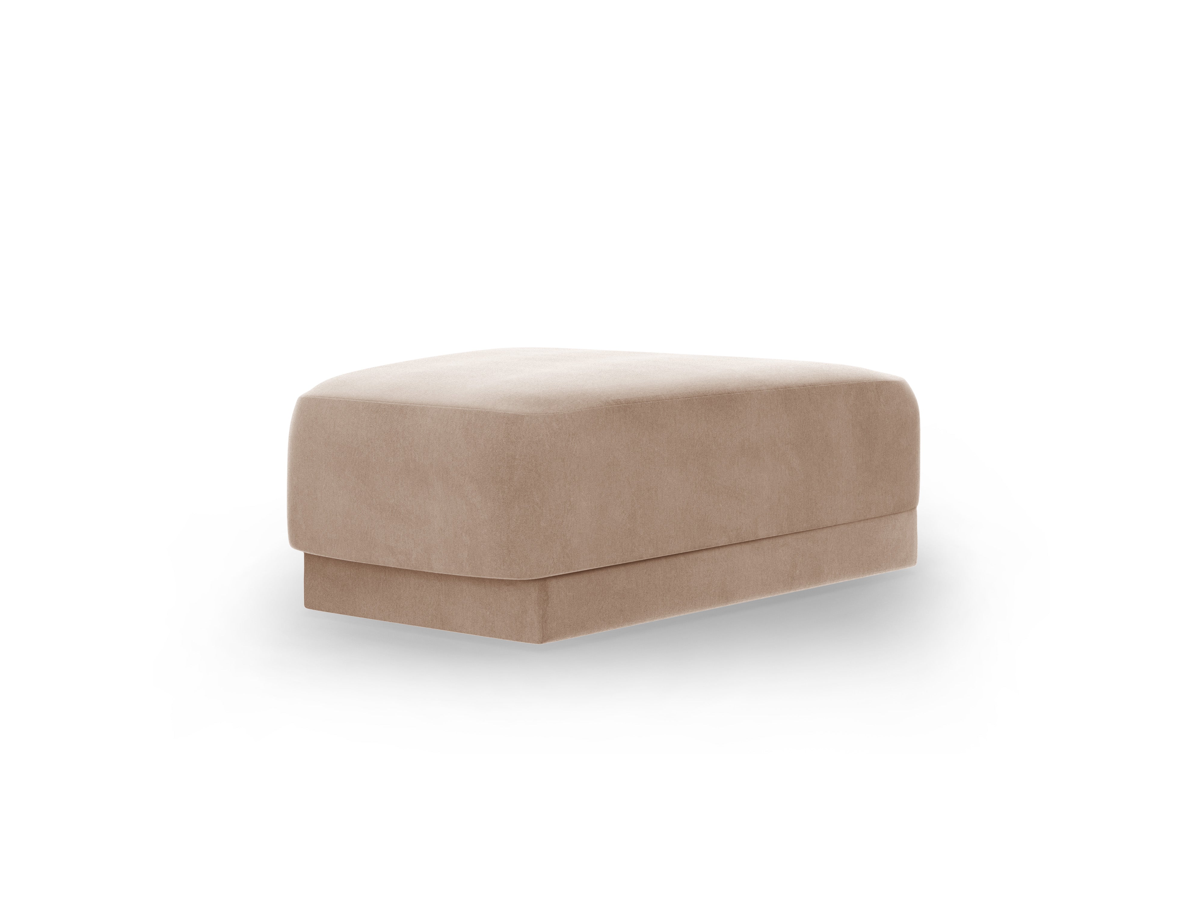 Samt Pouf MILEY Cappuccino