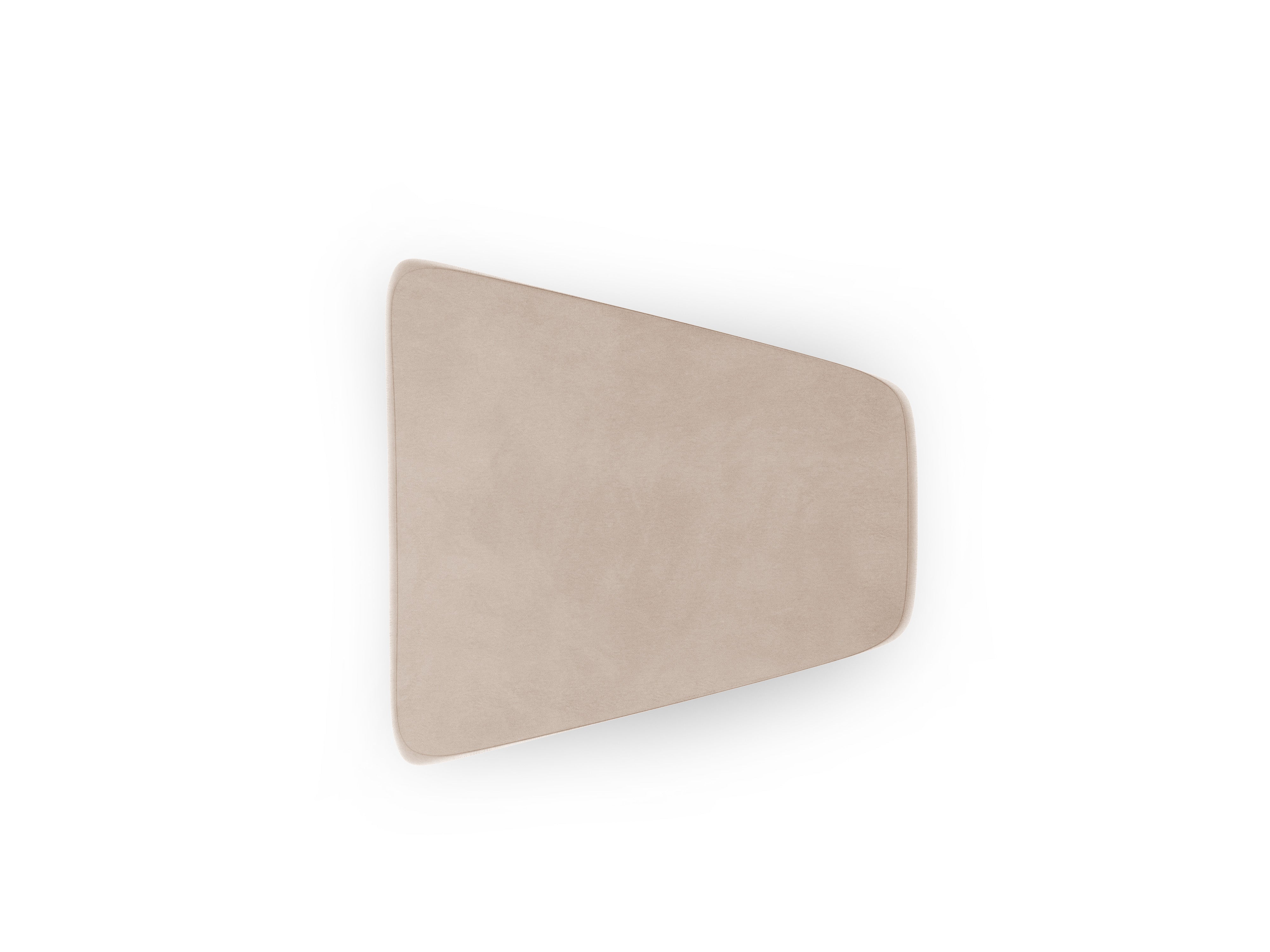 Samt Pouf MILEY Cappuccino