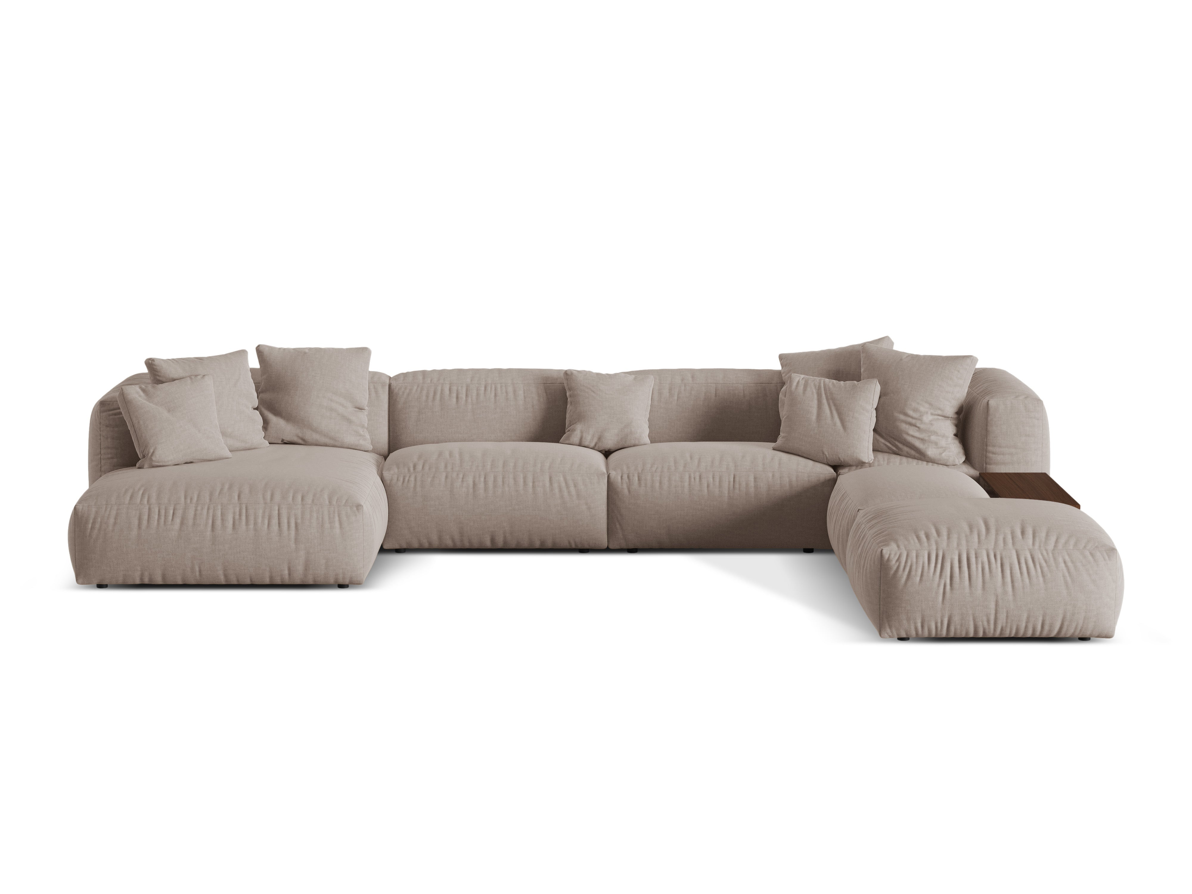 Rechts -Panorama -Ecke Martin Dark Beige