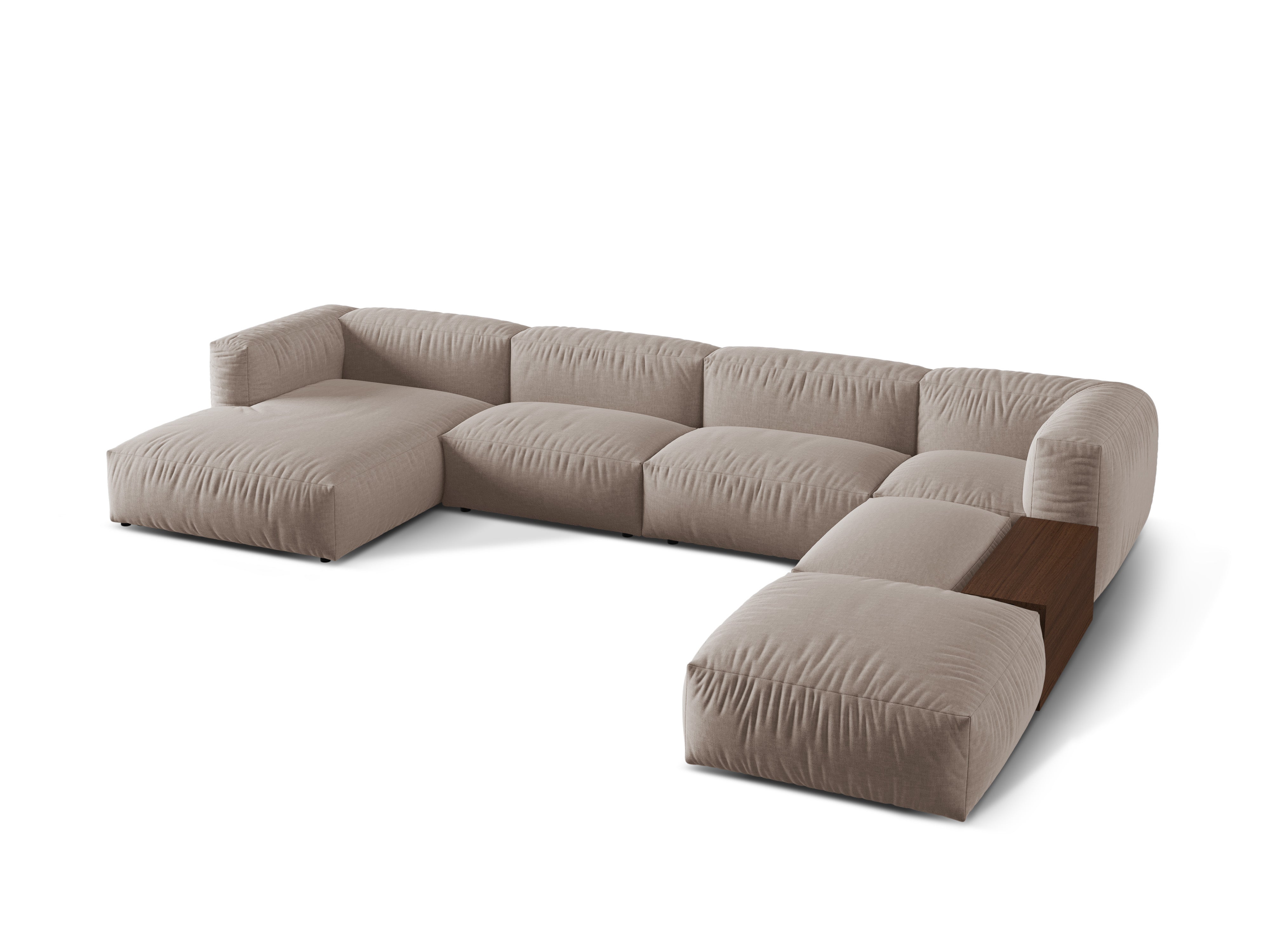 Rechts -Panorama -Ecke Martin Dark Beige