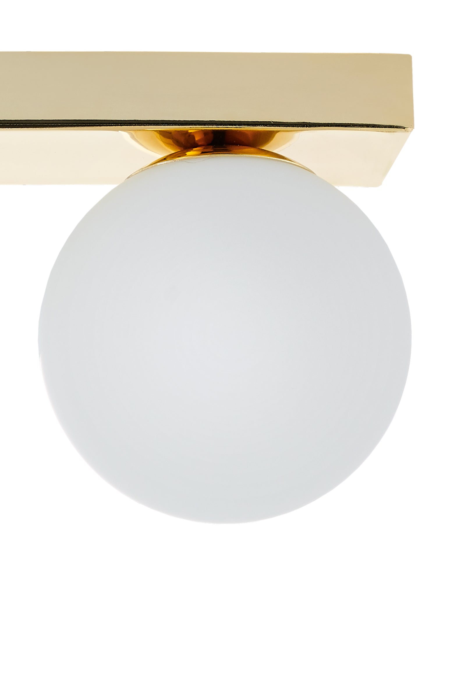 Wandleuchte mit drei Punkten MIJA gold