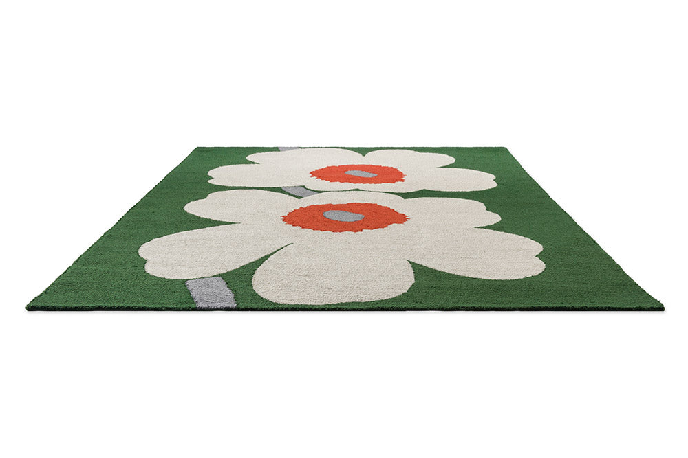 Teppich einheitlich 60 -jähriges Jubiläum Grün und Beige
