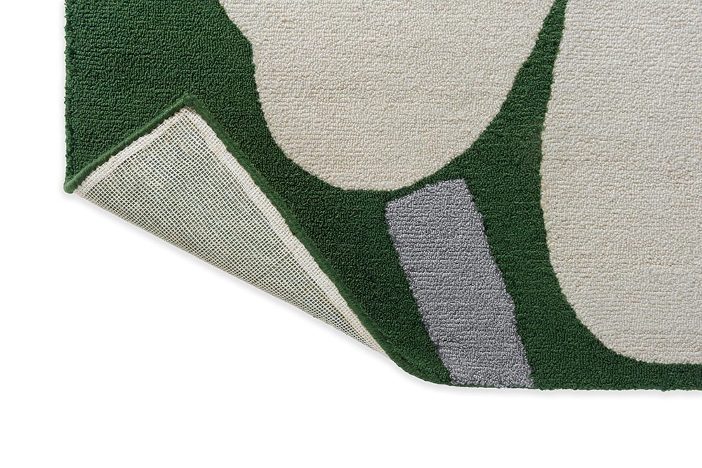 Teppich einheitlich 60 -jähriges Jubiläum Grün und Beige